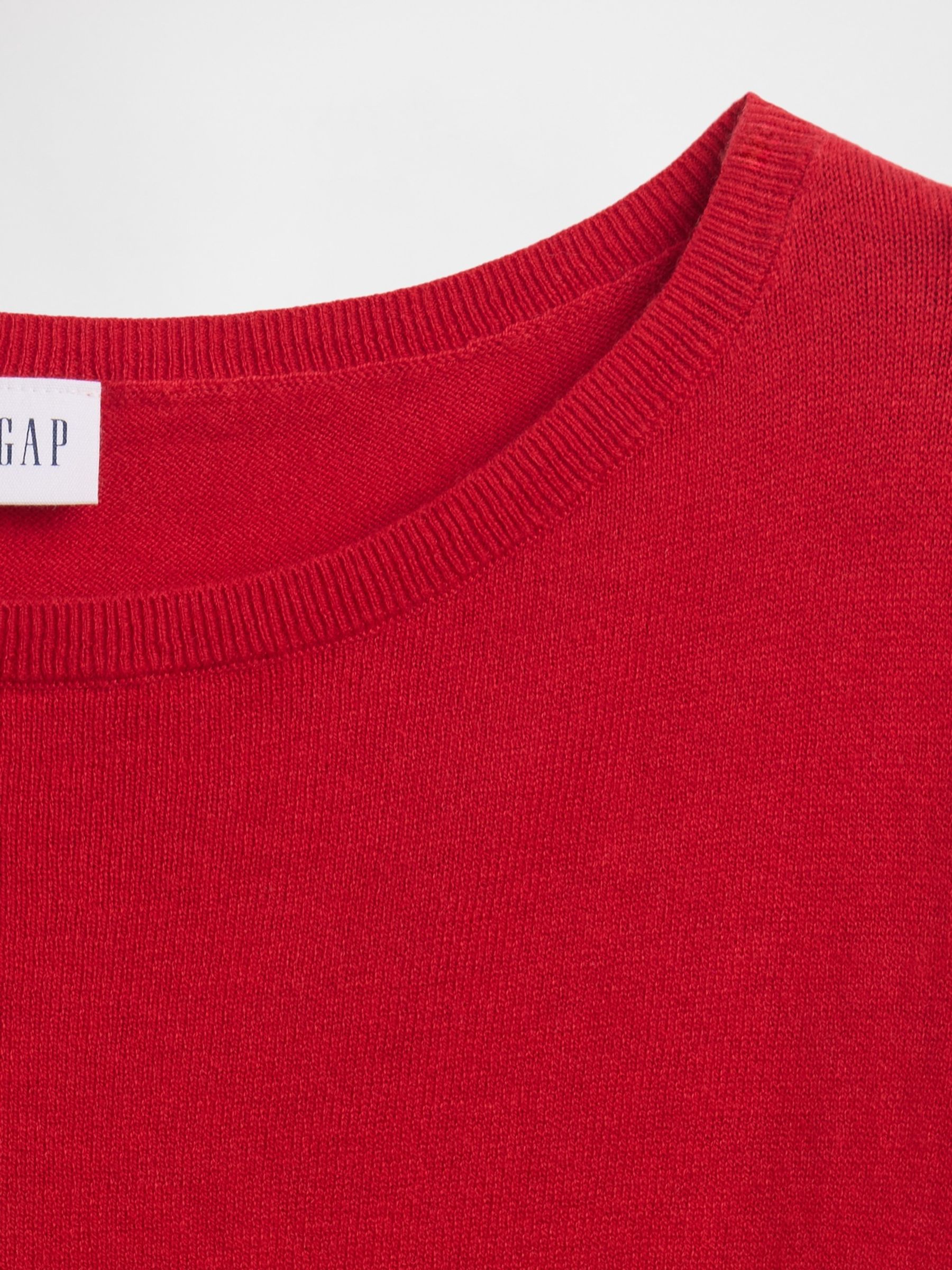 Red Bella Boat Neck Jumper - Image 5 of 5