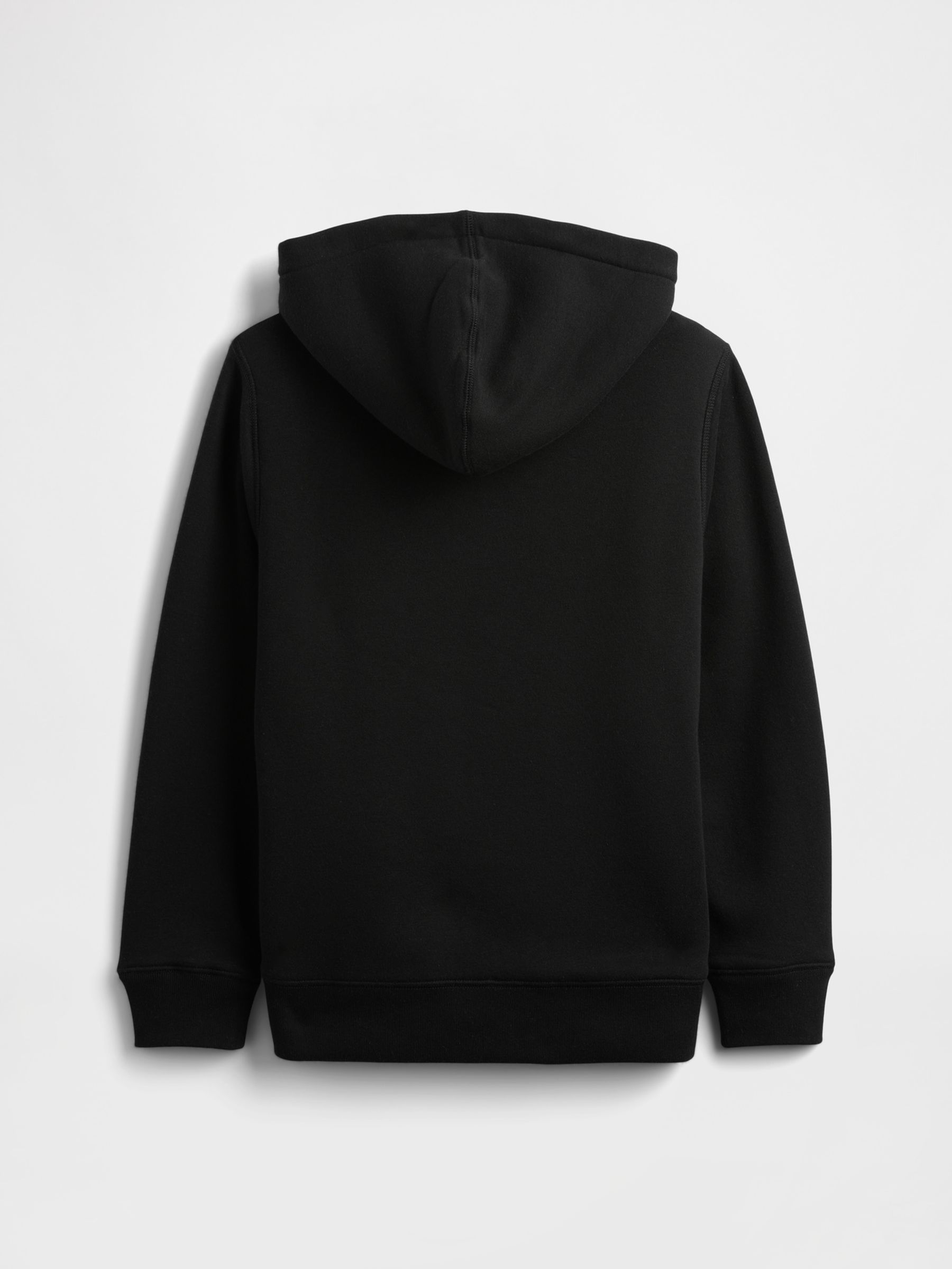 Black Logo Sherpa-Lined Zip Hoodie - Image 2 of 3