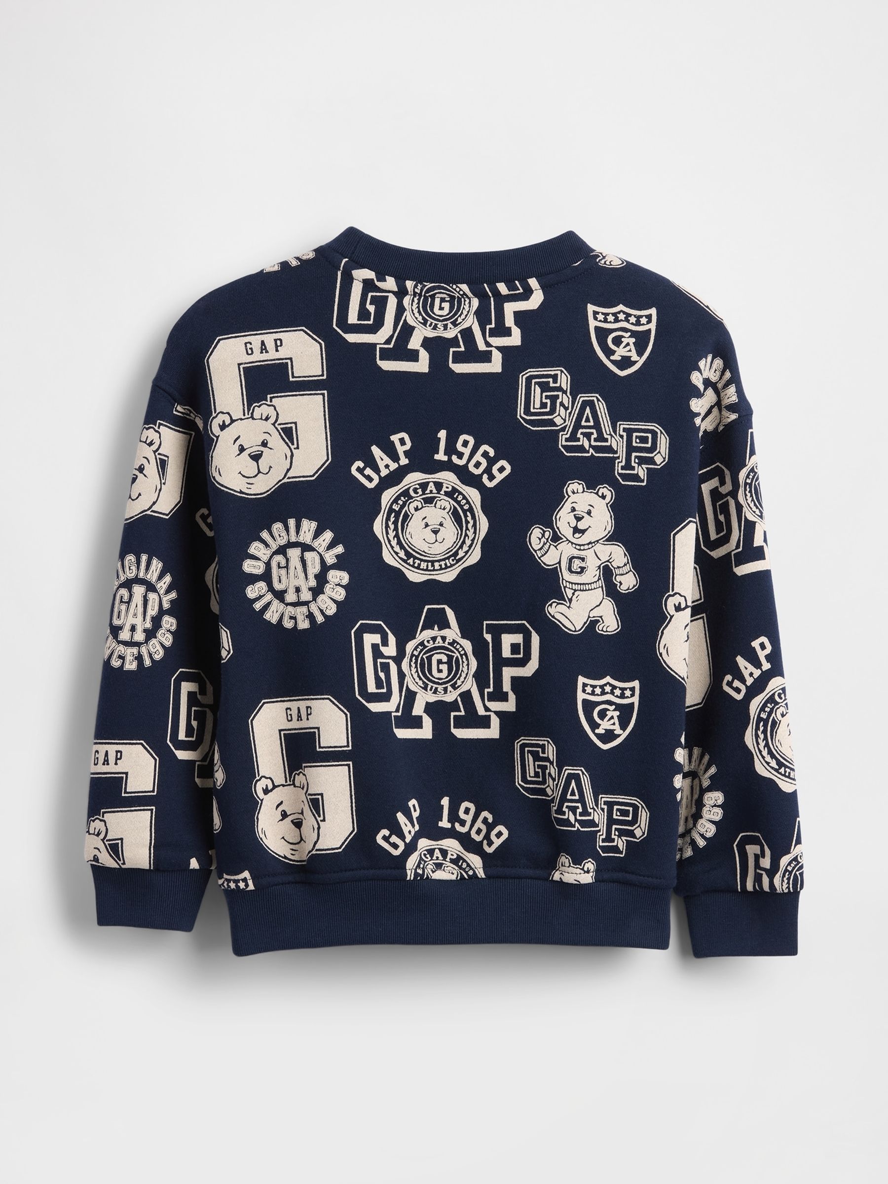 Navy Vintage Soft Varsity Bear Sweatshirt (6mths-5yrs) - Image 2 of 2