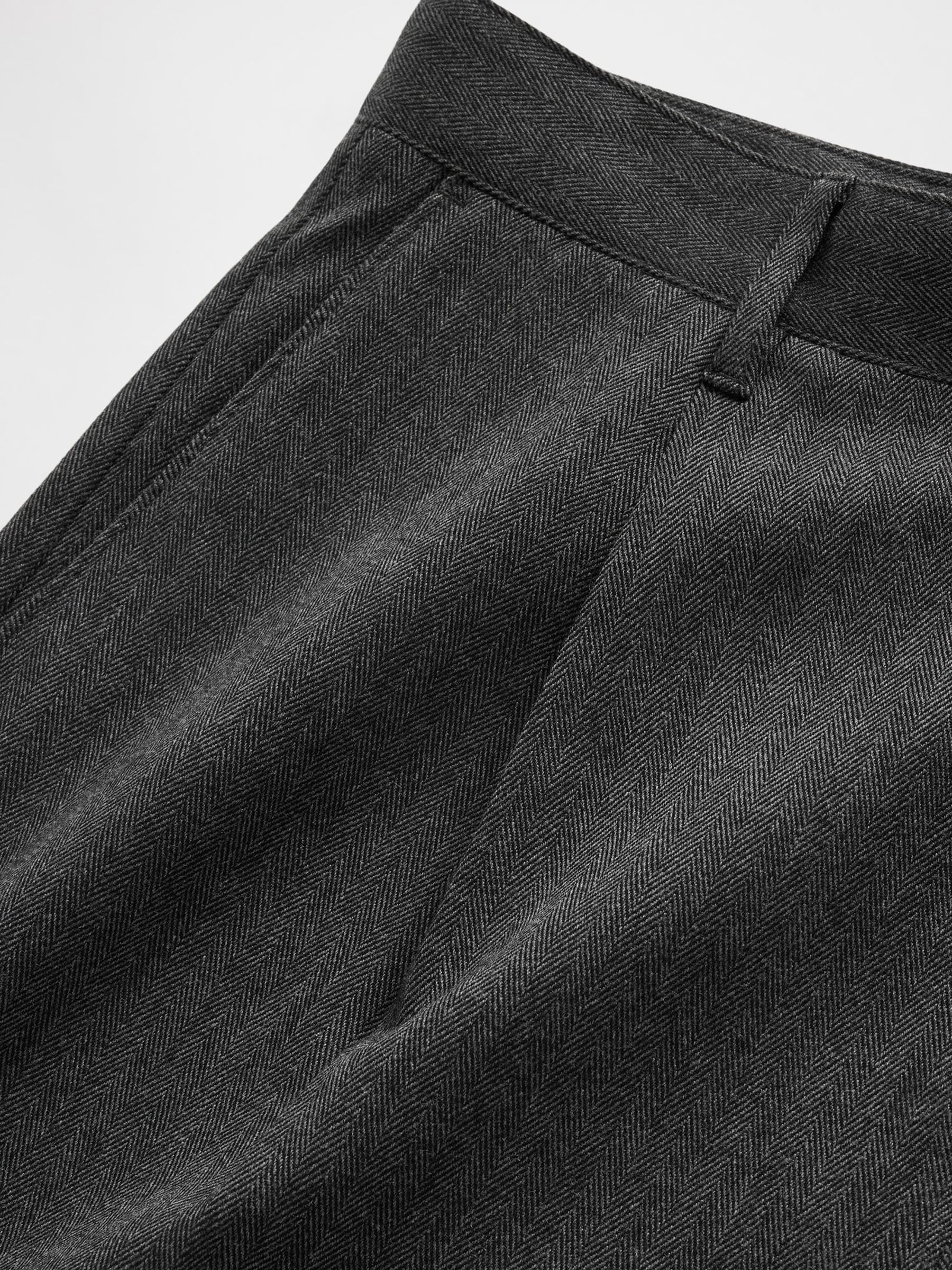 Black 365 Wool-Blend Relaxed Trousers - Image 5 of 5