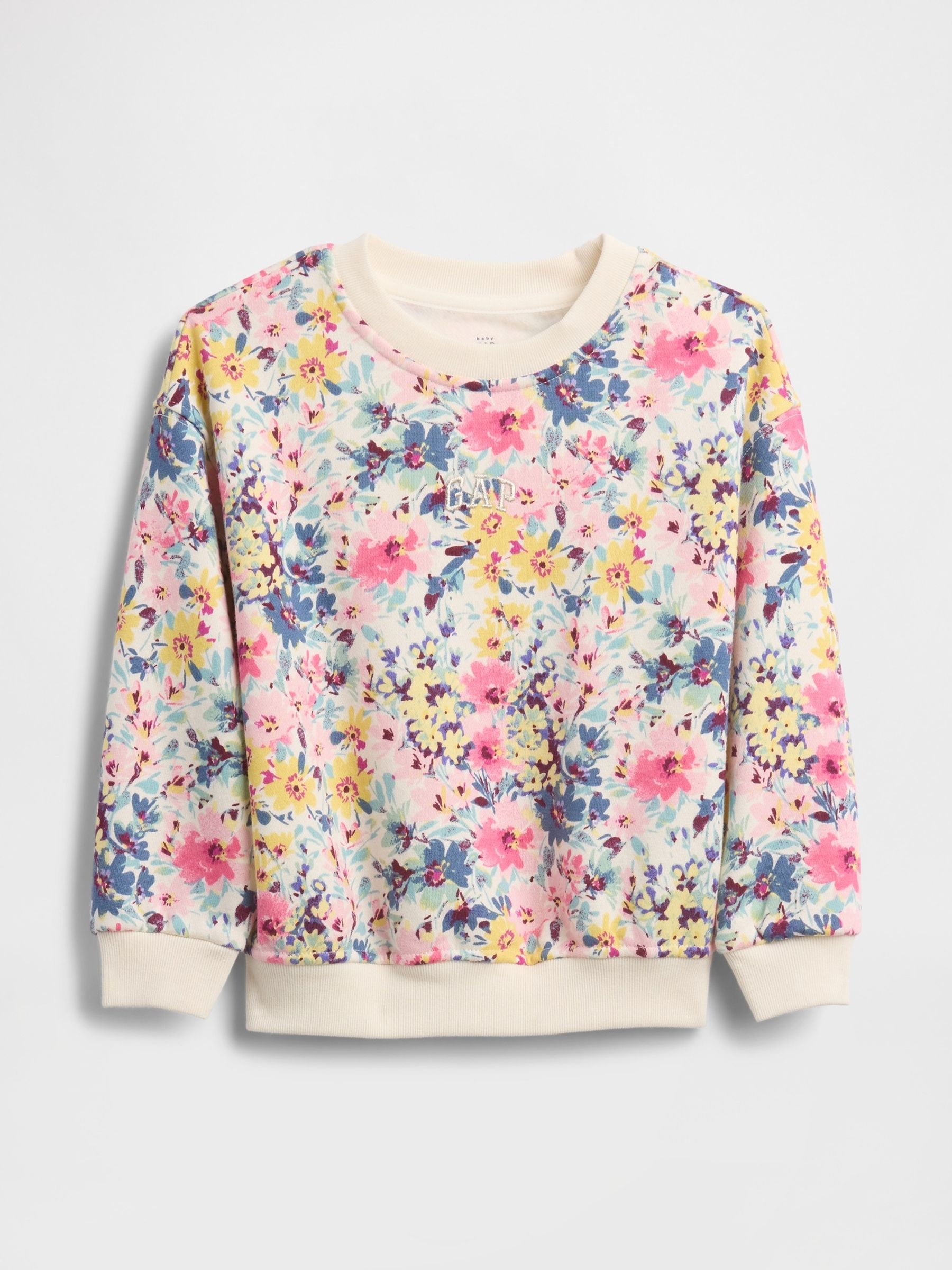 White Vintage Soft Logo Sweatshirt (6mths-5yrs) - Image 1 of 3