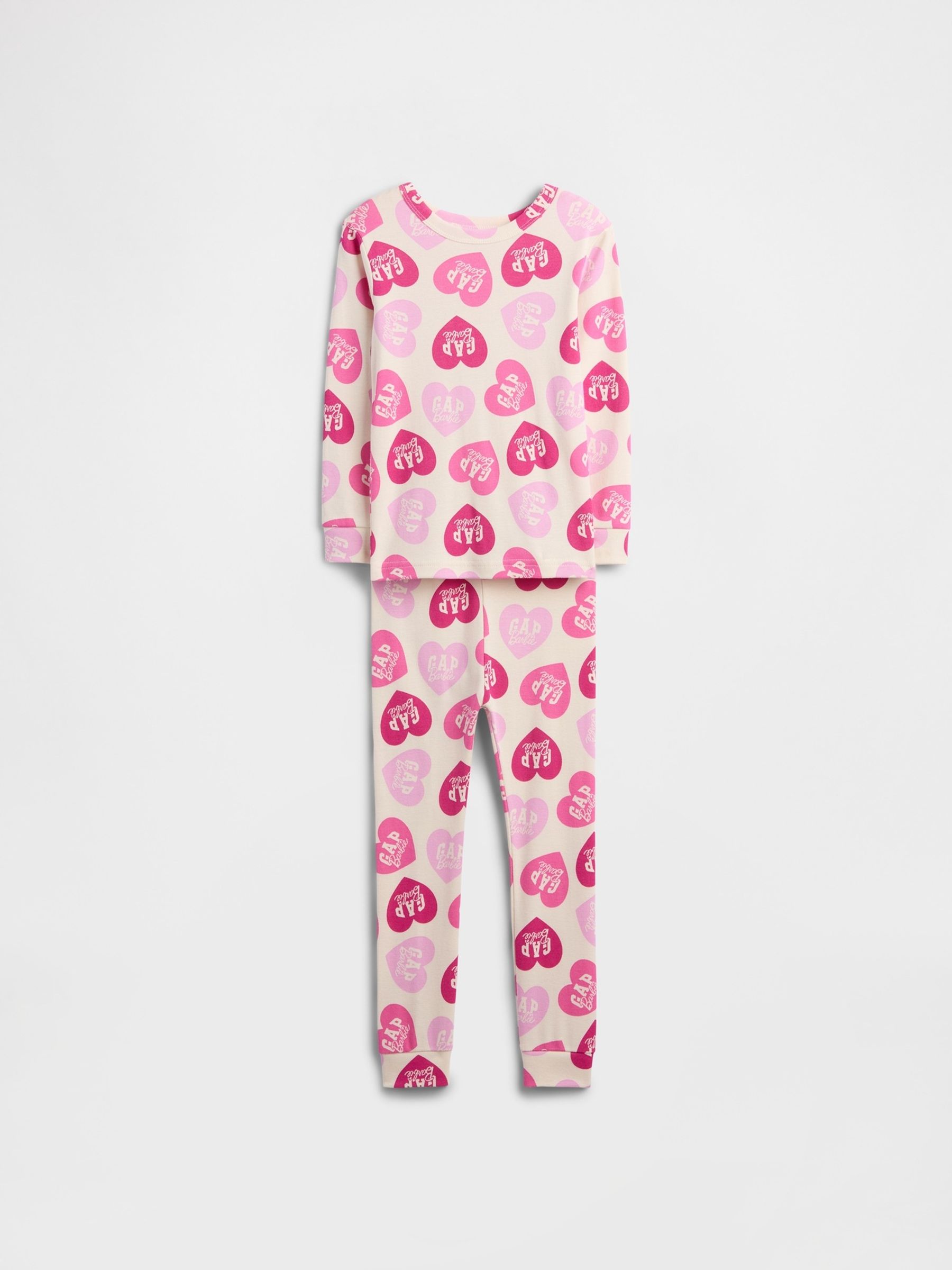 White Barbie Cotton Pyjamas Set (6mths-5yrs) - Image 1 of 3