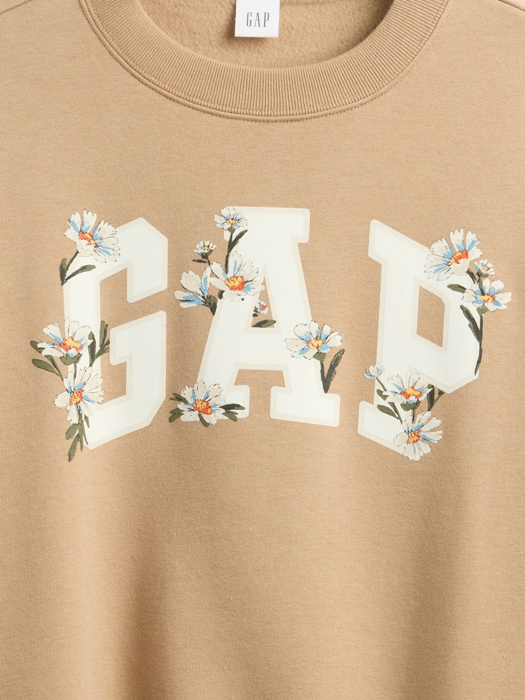 Brown Relaxed Logo Sweatshirt - Image 4 of 4