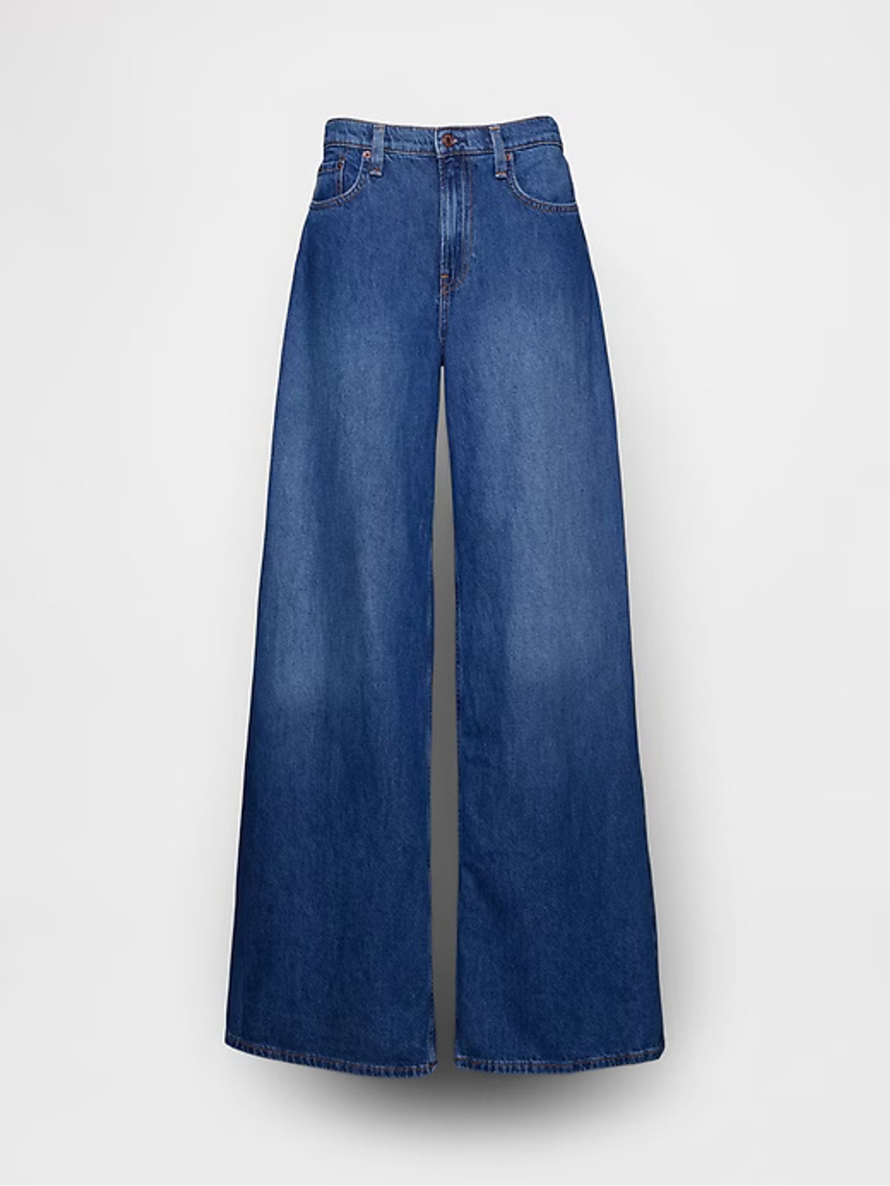 Blue Low Rise Extra Baggy Jeans - Image 7 of 8
