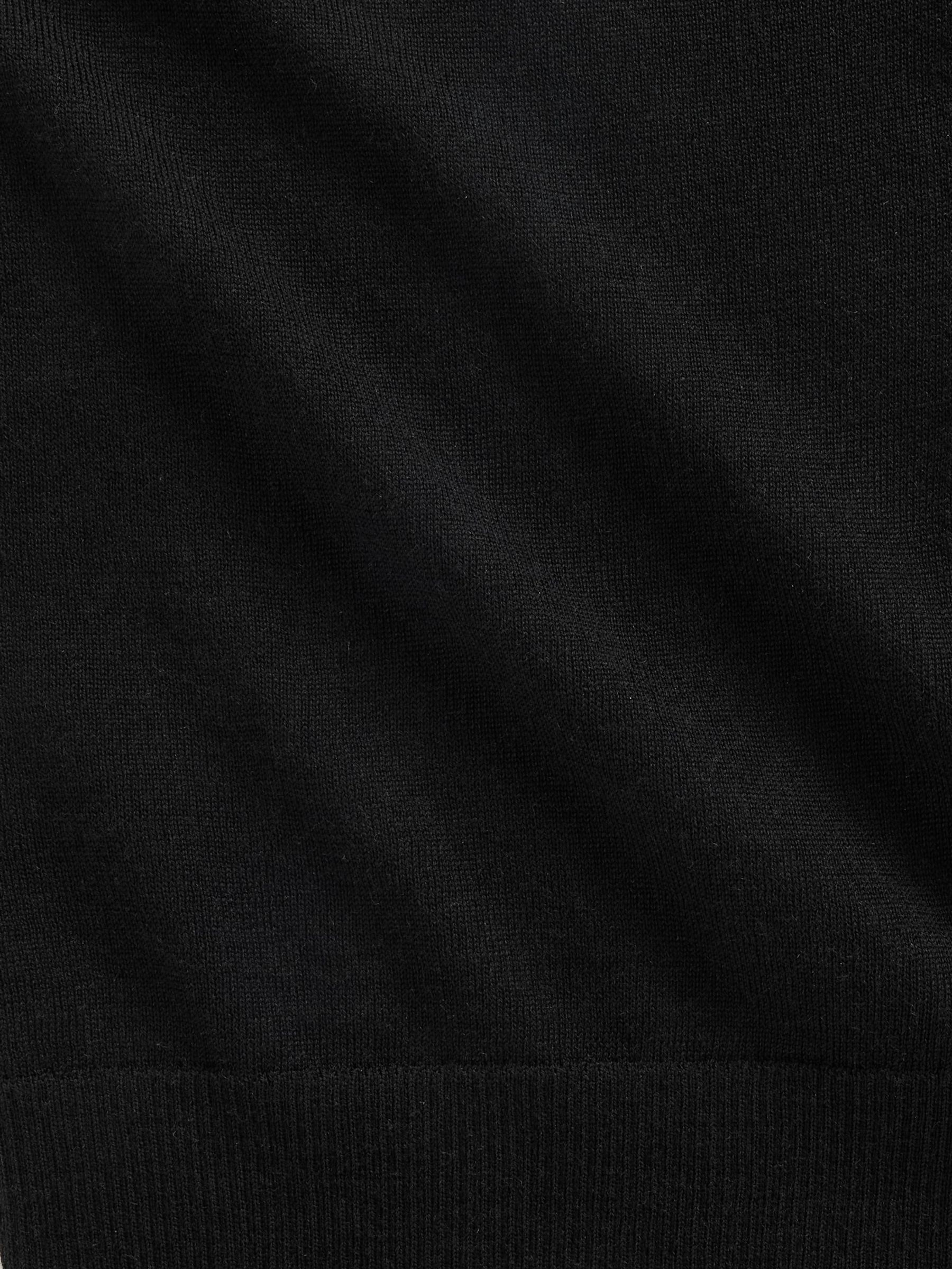 Black Boyfriend Merino Cardigan - Image 4 of 4