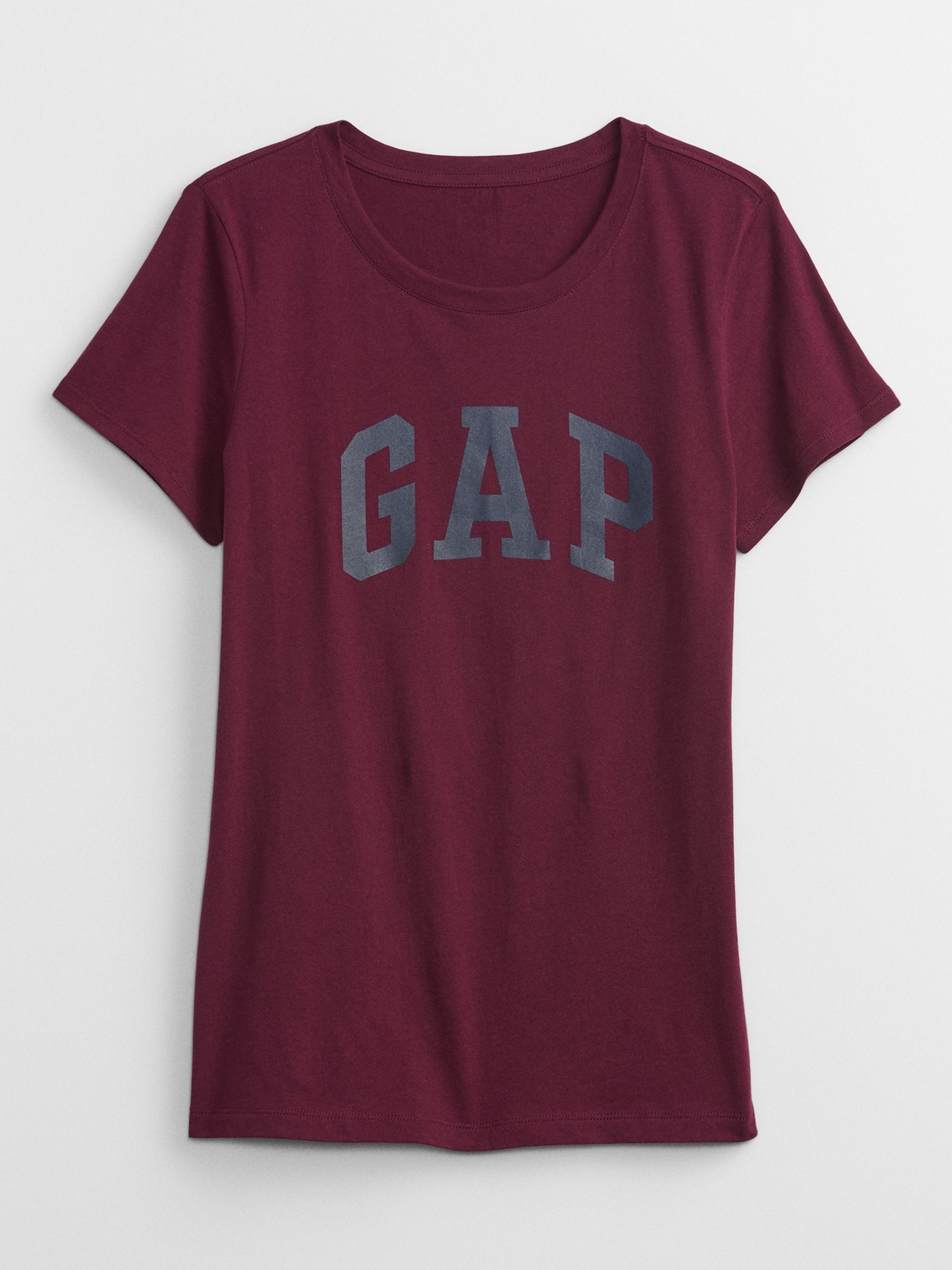Burgundy Red Logo Crew Neck T-Shirt - Image 4 of 4 Burgundy Red Logo Crew Neck T-Shirt - Image 4 of 4