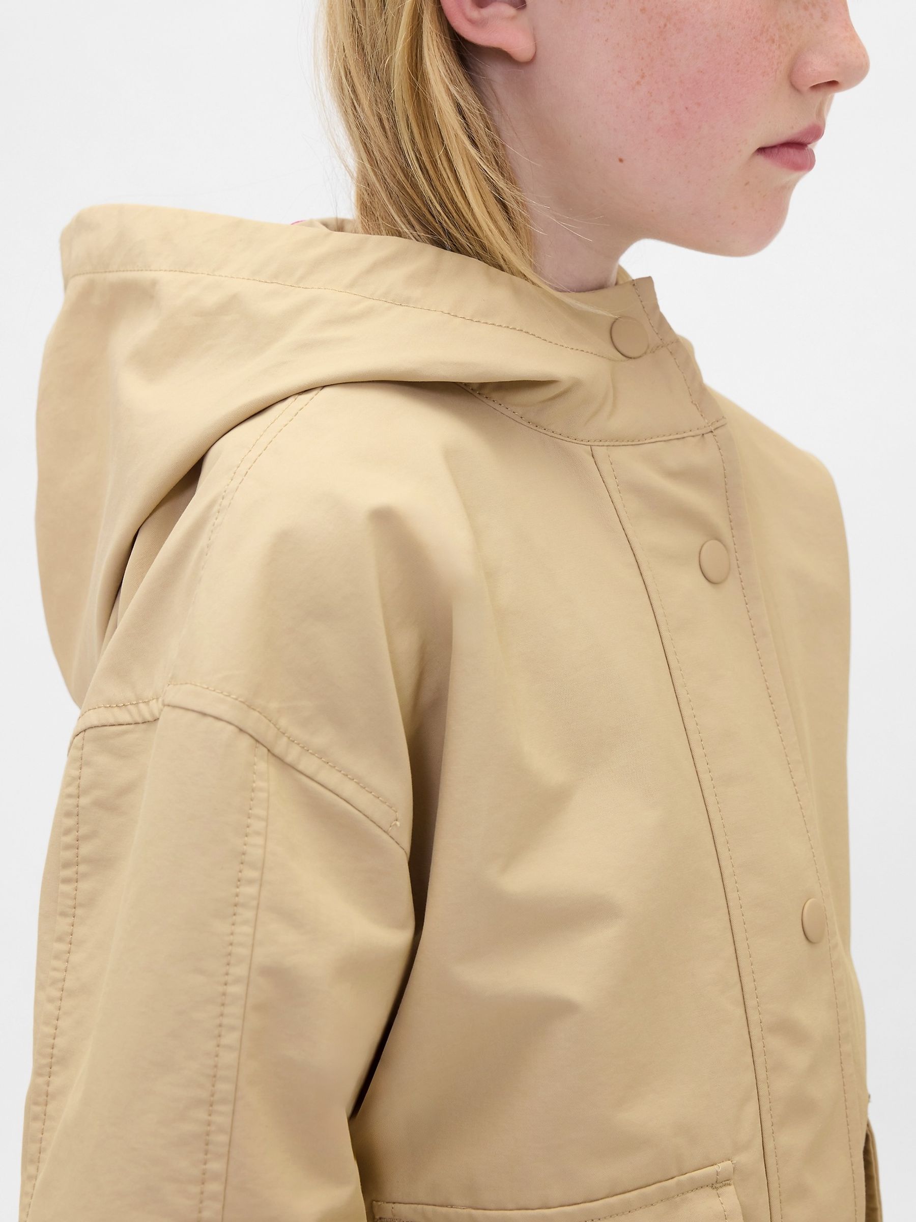 Cream Anorak Jacket (4-13yrs) - Image 4 of 6