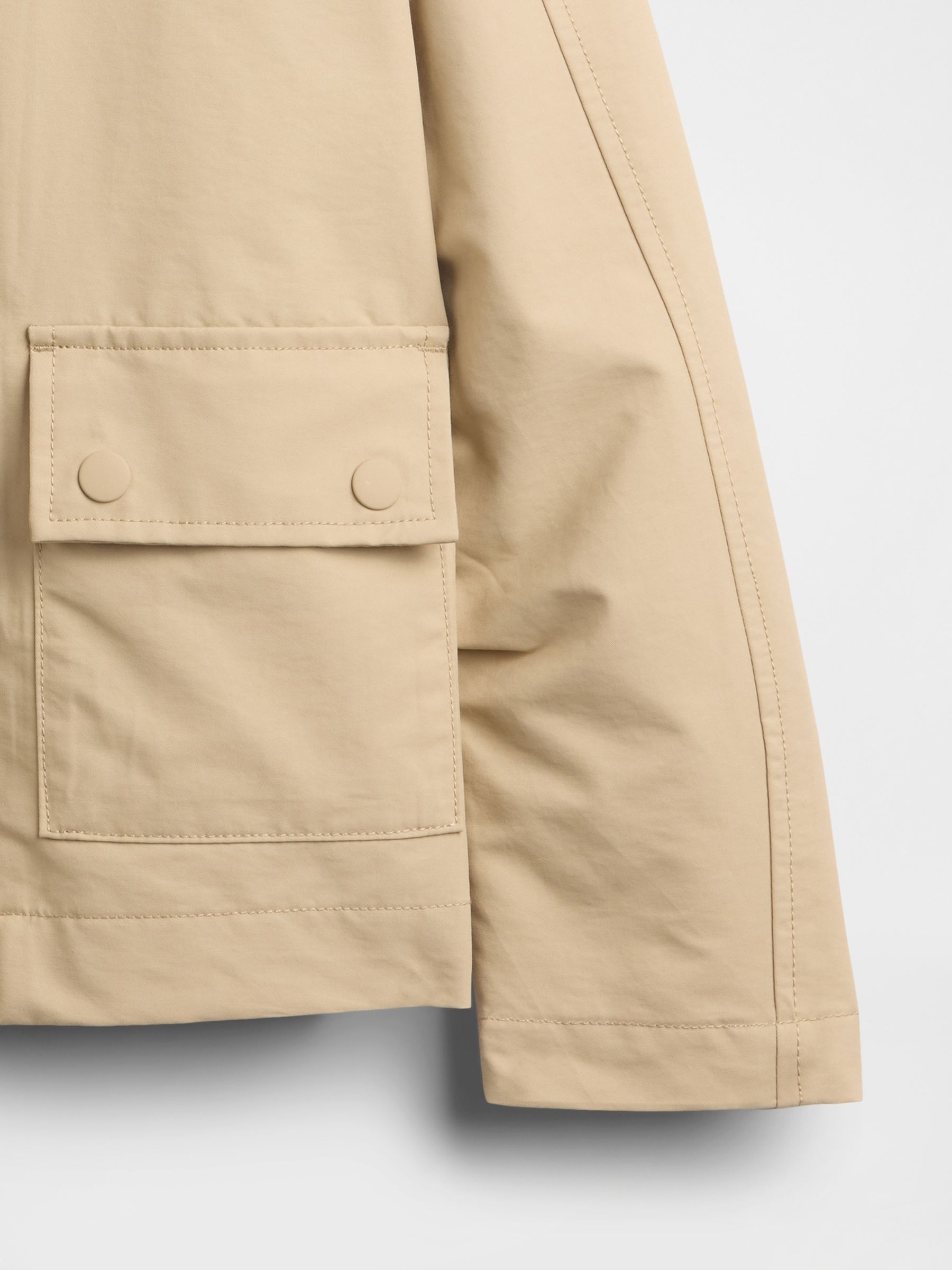 Cream Anorak Jacket (4-13yrs) - Image 5 of 6