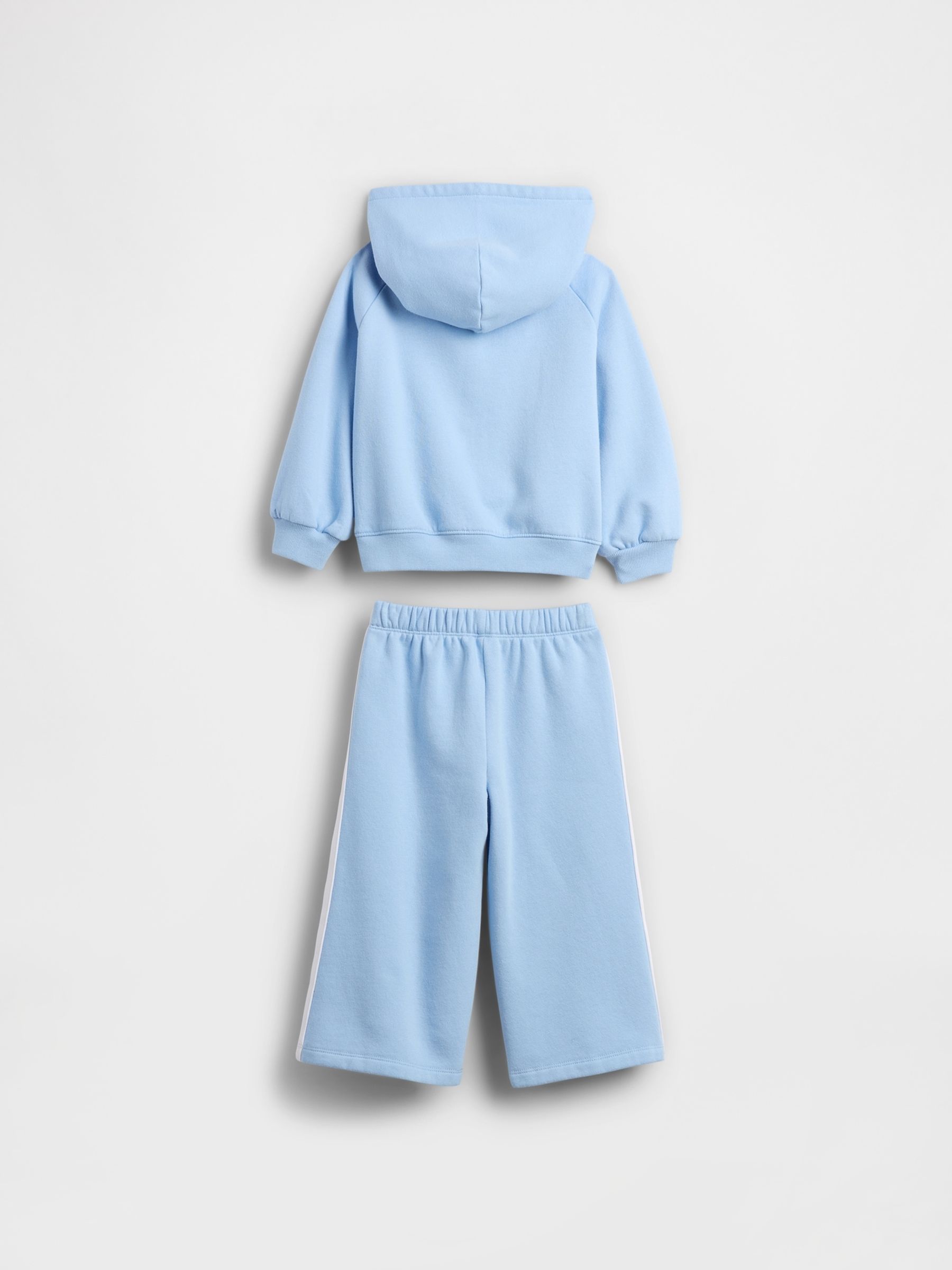 Blue Vintage Soft Hoodie Outfit Set (6mths-5yrs) - Image 3 of 3
