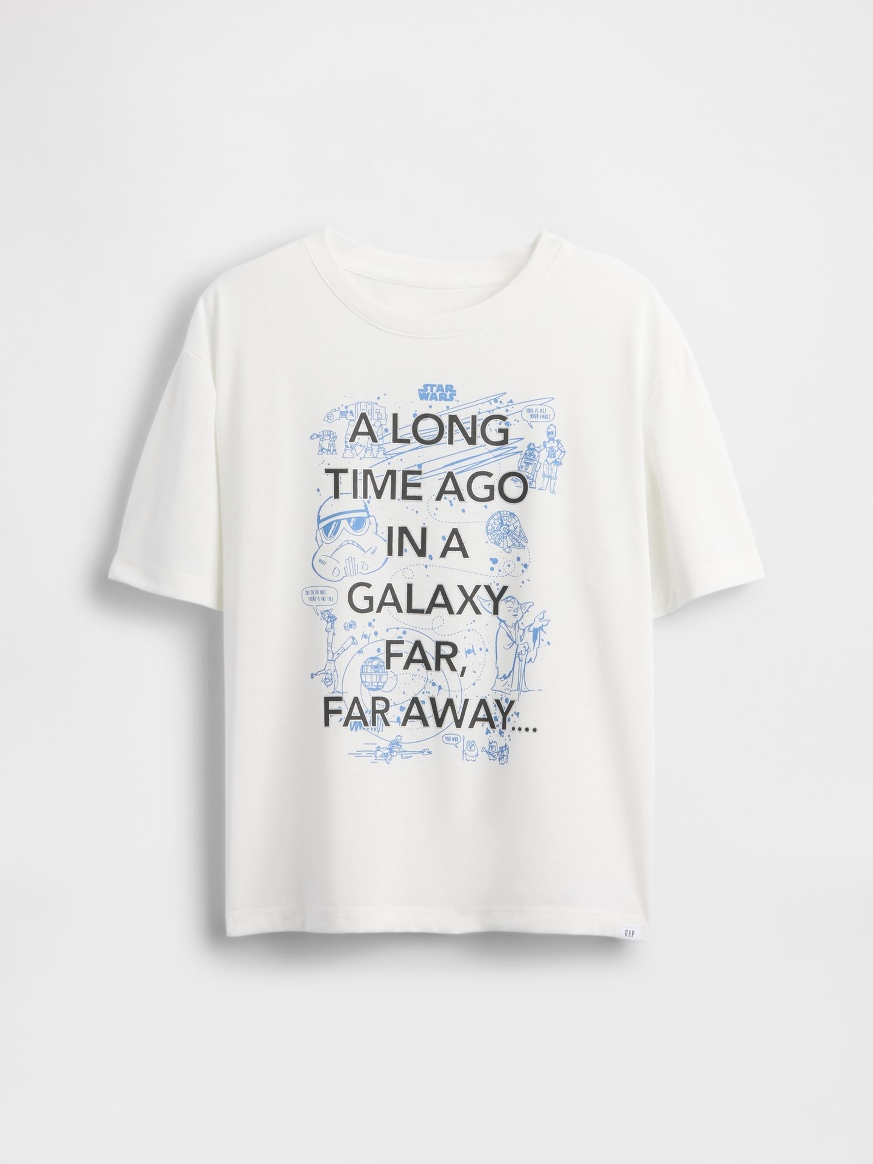 White Star Wars Graphic T-Shirt (6-13yrs) - Image 1 of 3