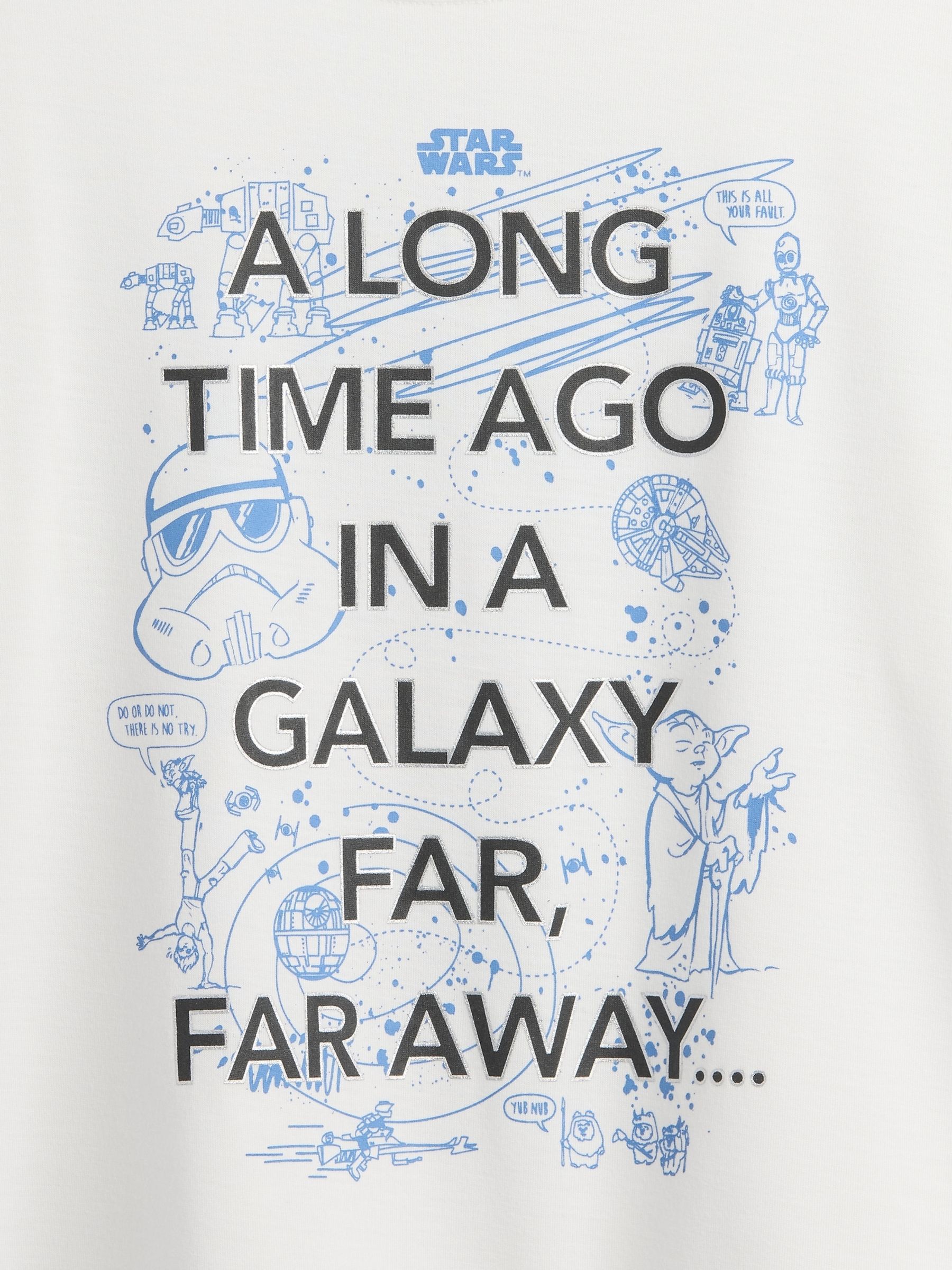 White Star Wars Graphic T-Shirt (6-13yrs) - Image 3 of 3