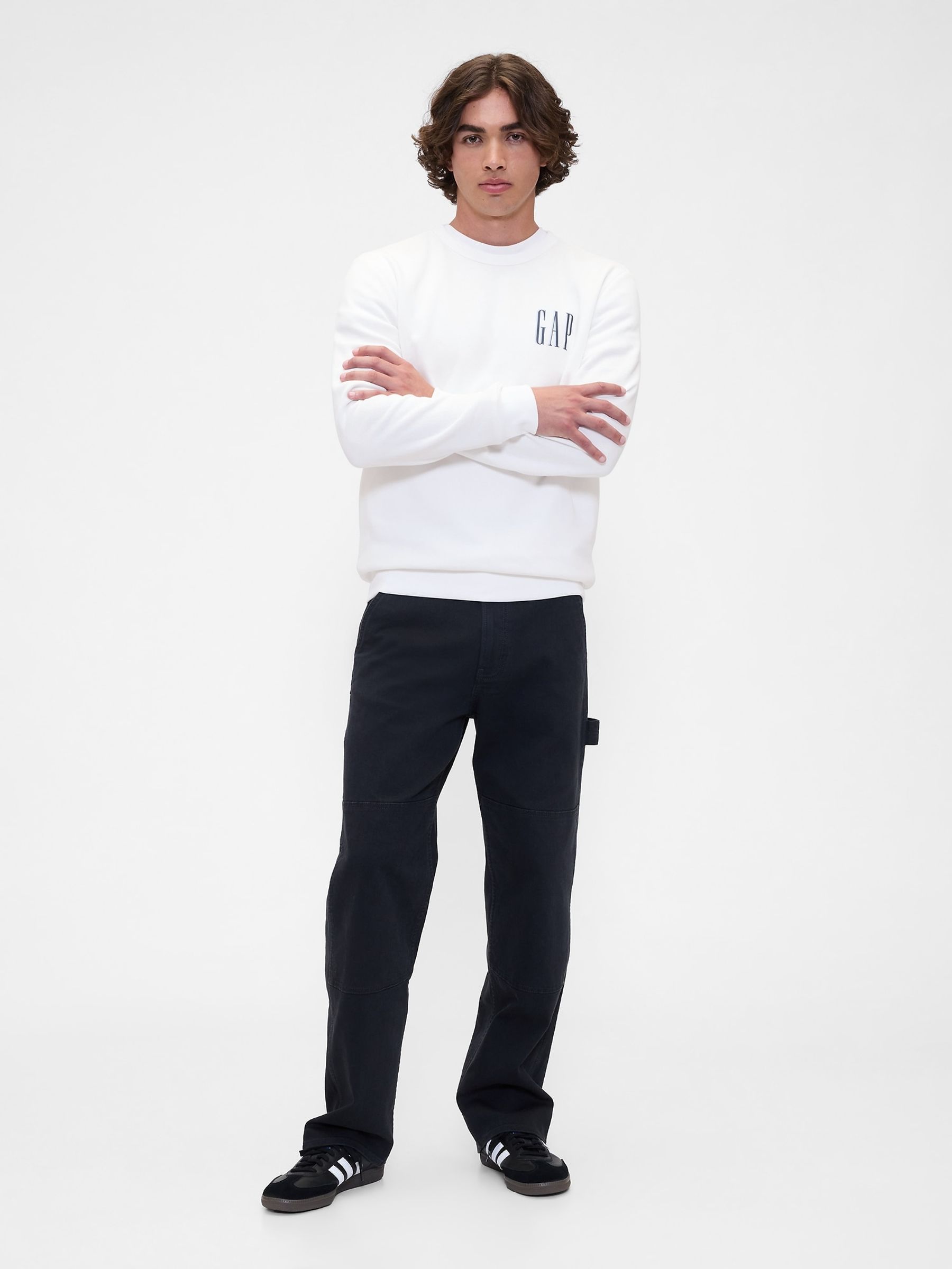 White Logo Sweatshirt - Image 3 of 4