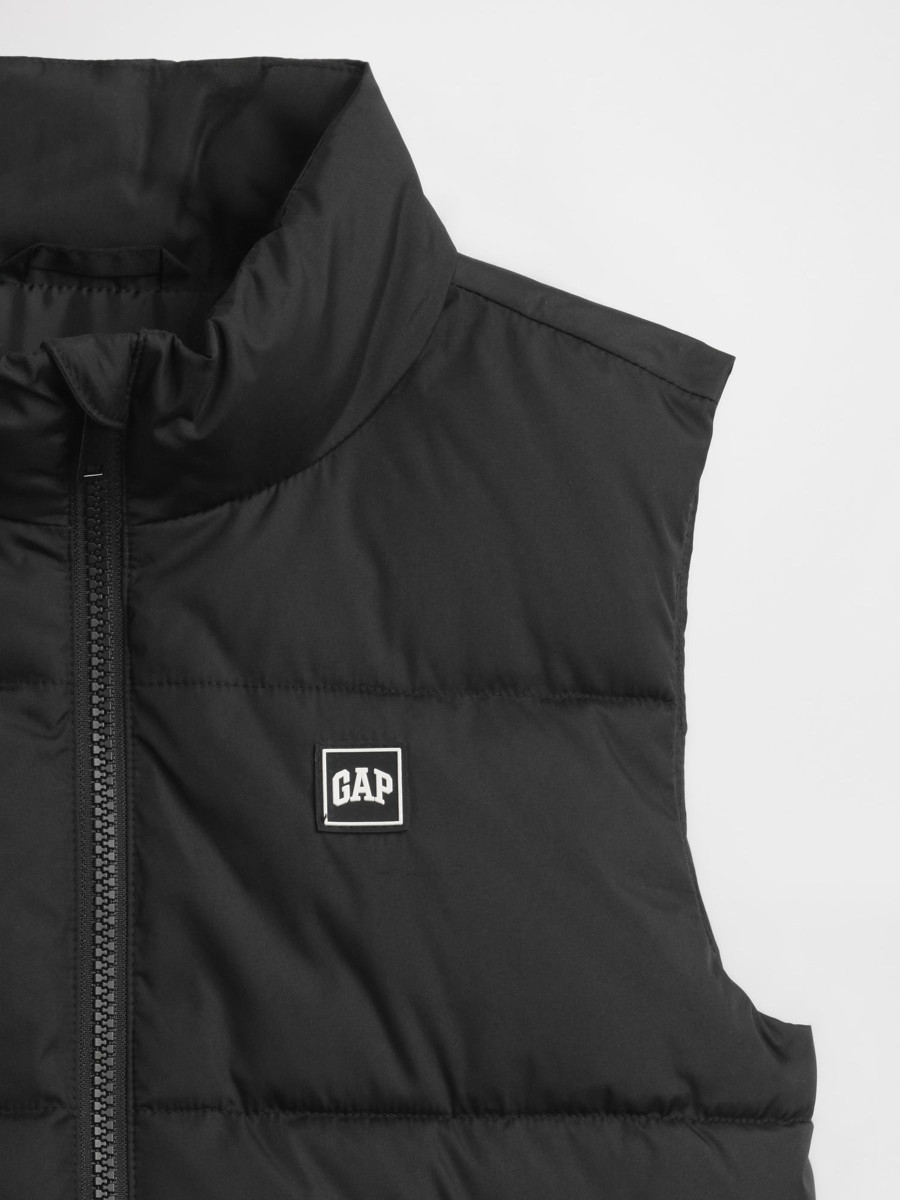 Black Cold Control Relaxed Puffer Vest (4-13yrs) - Image 5 of 5