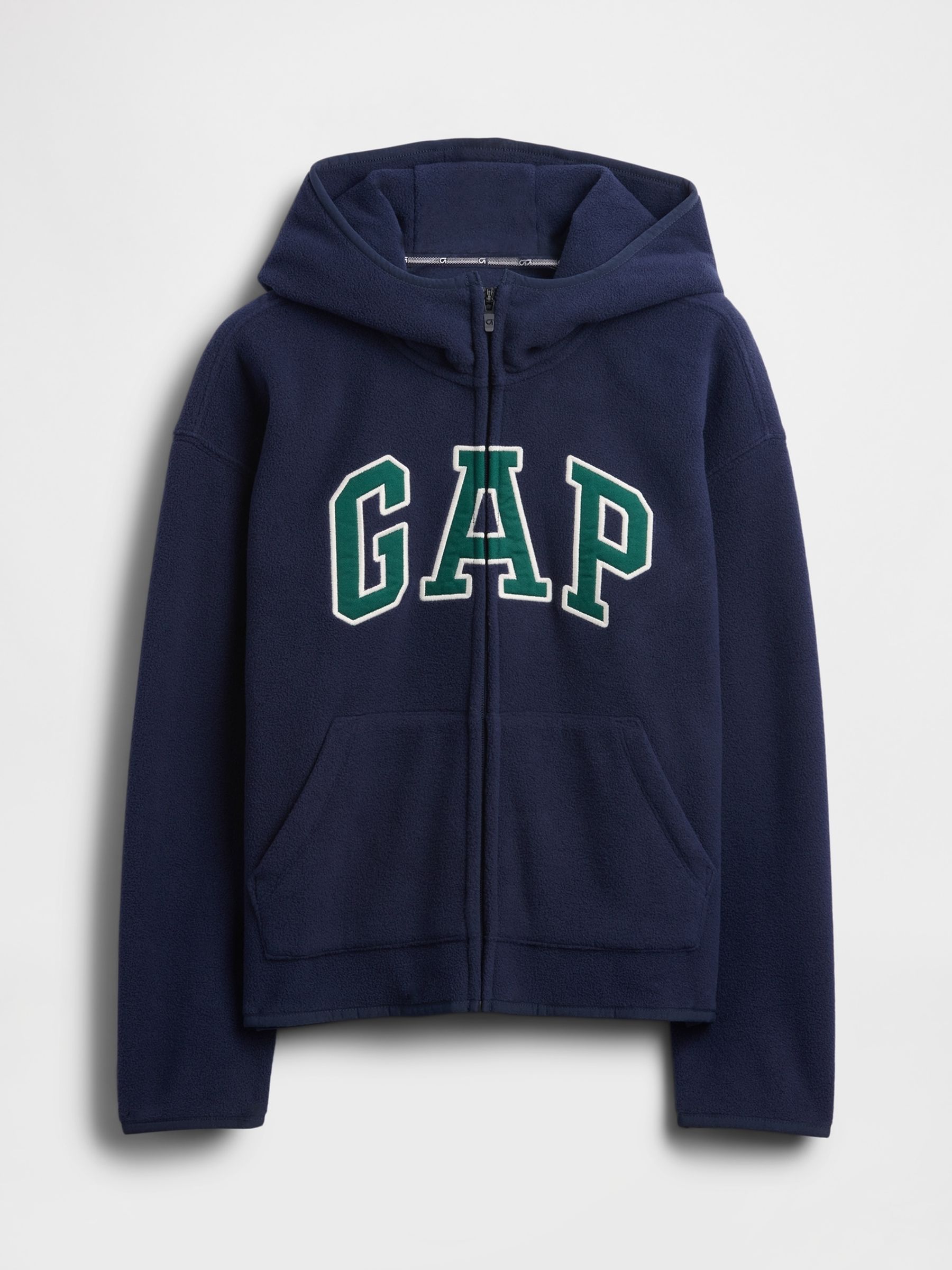 Blue VintageSoft Logo Zip Hoodie | Gap