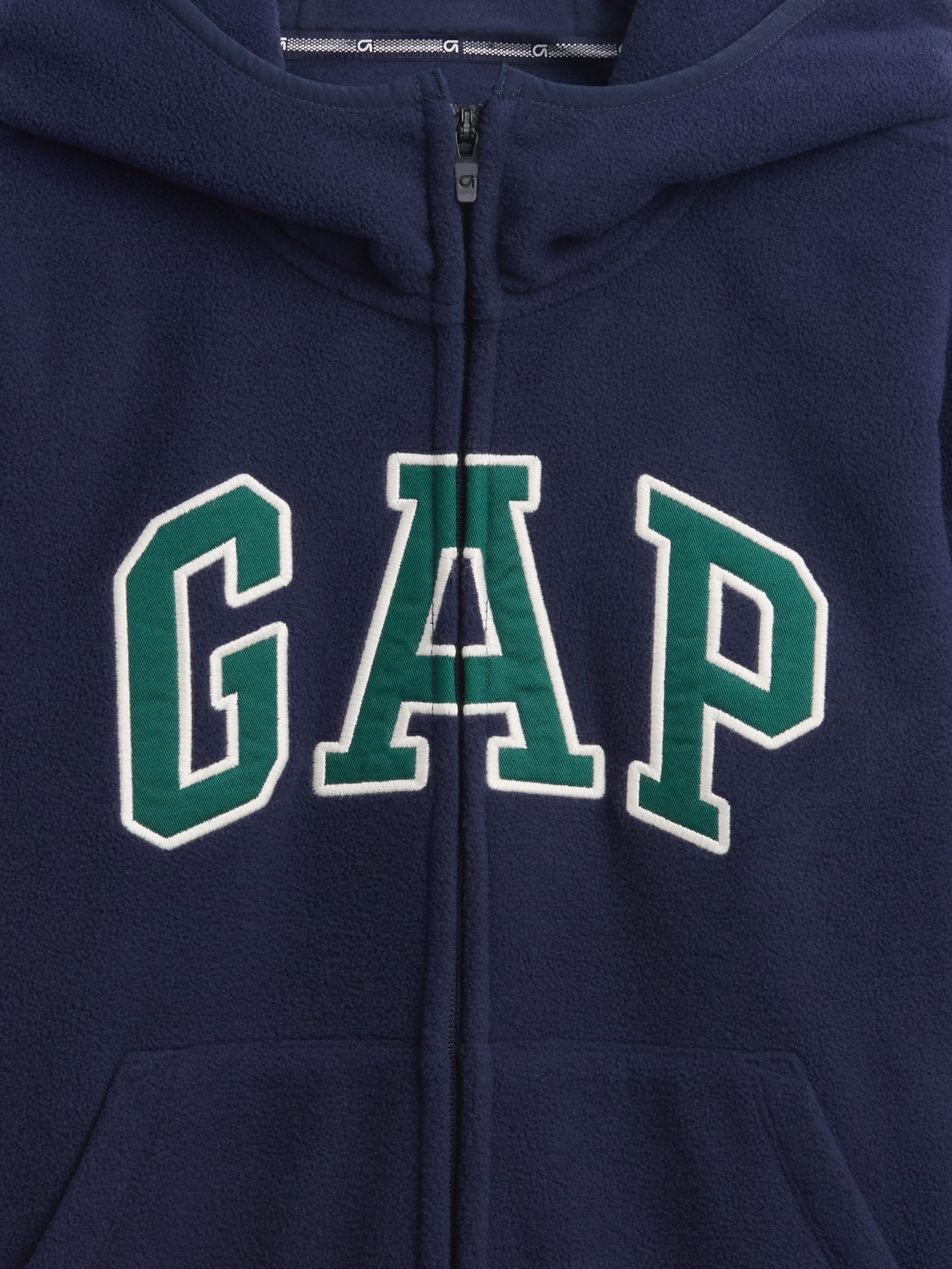 Blue VintageSoft Logo Zip Hoodie (4-13yrs) - Image 5 of 5