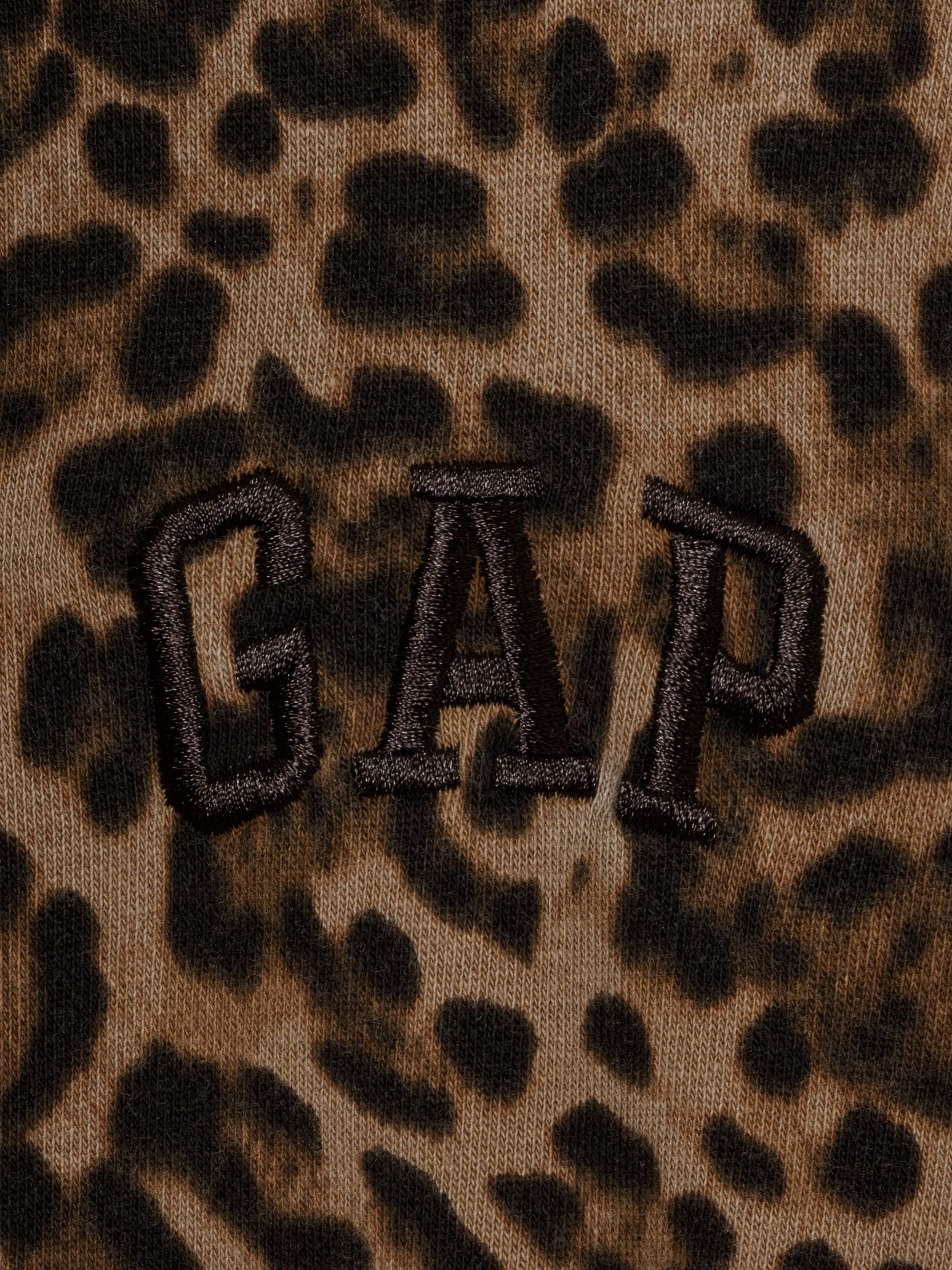 Brown VintageSoft Crop Logo Hoodie - Image 3 of 4