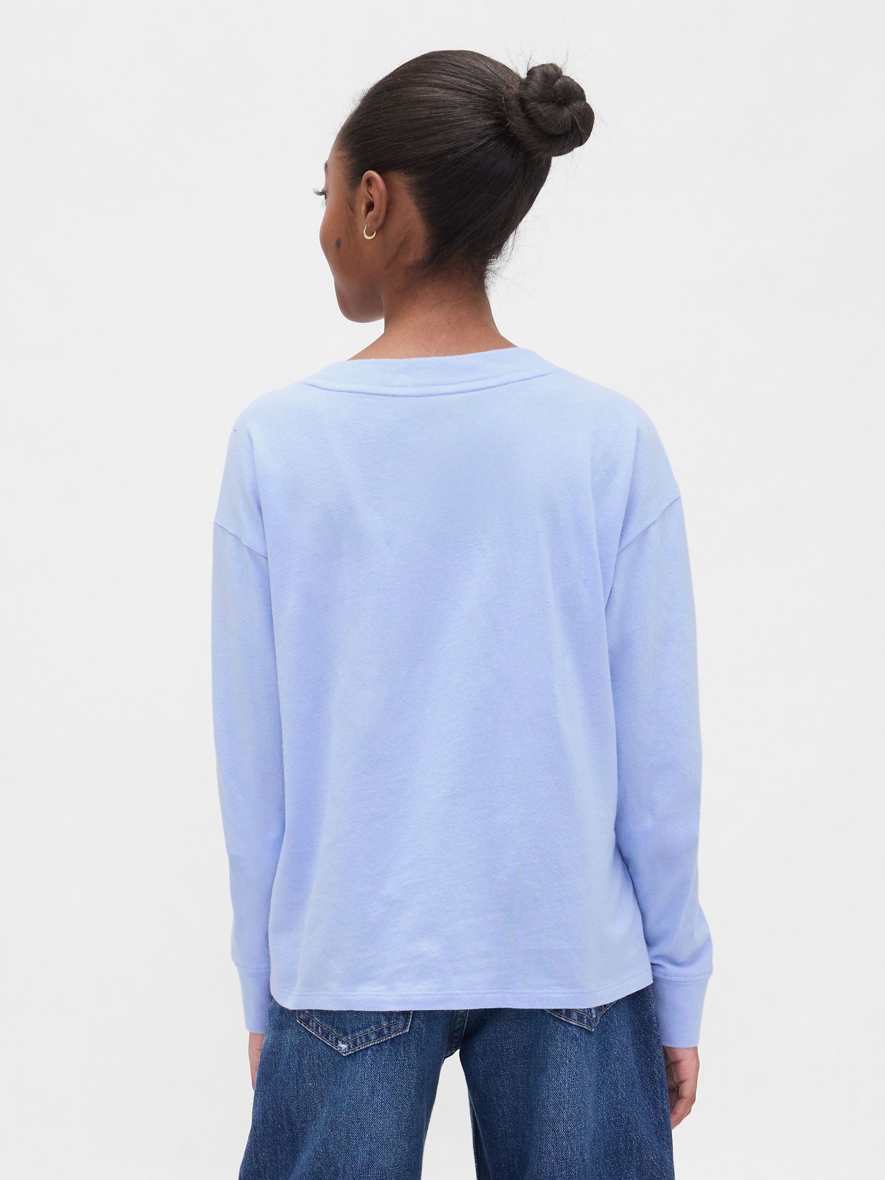 Blue Disney Oversized Graphic T-Shirt (4-13yrs) - Image 2 of 4