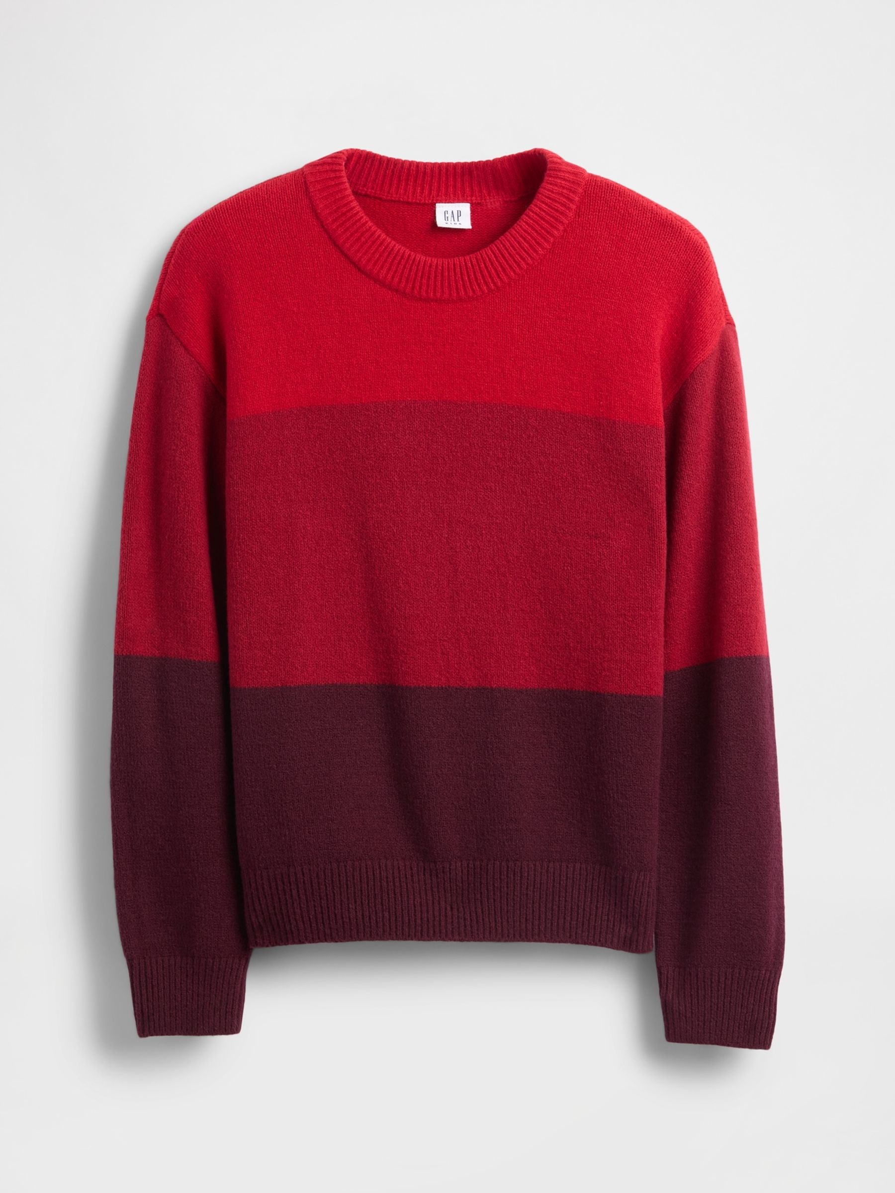 Red CashSoft Relaxed Crew Neck Sweatshirt - Image 4 of 5