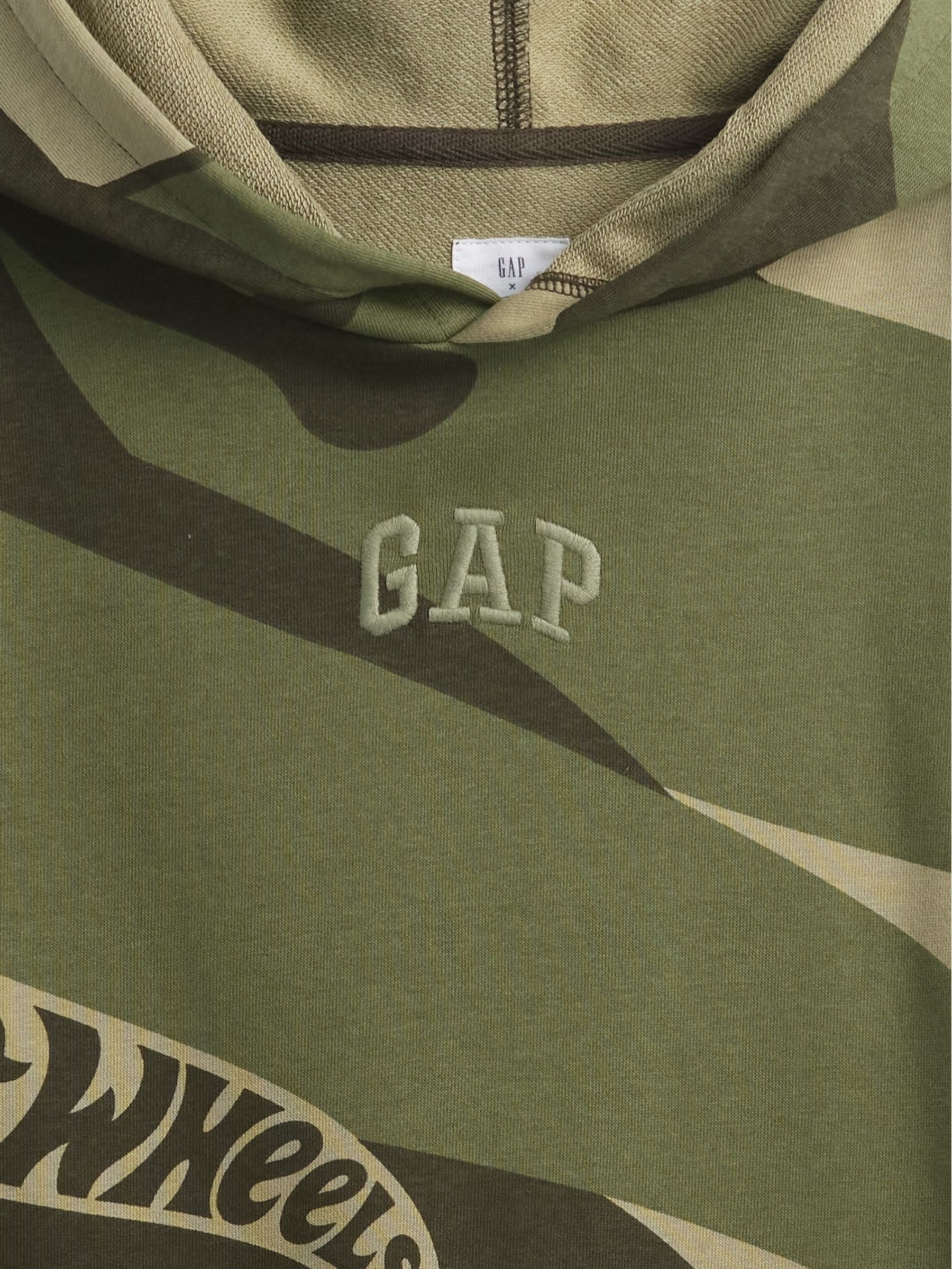 Green Hot Wheels Relaxed Logo Hoodie (4-13yrs) - Image 3 of 3