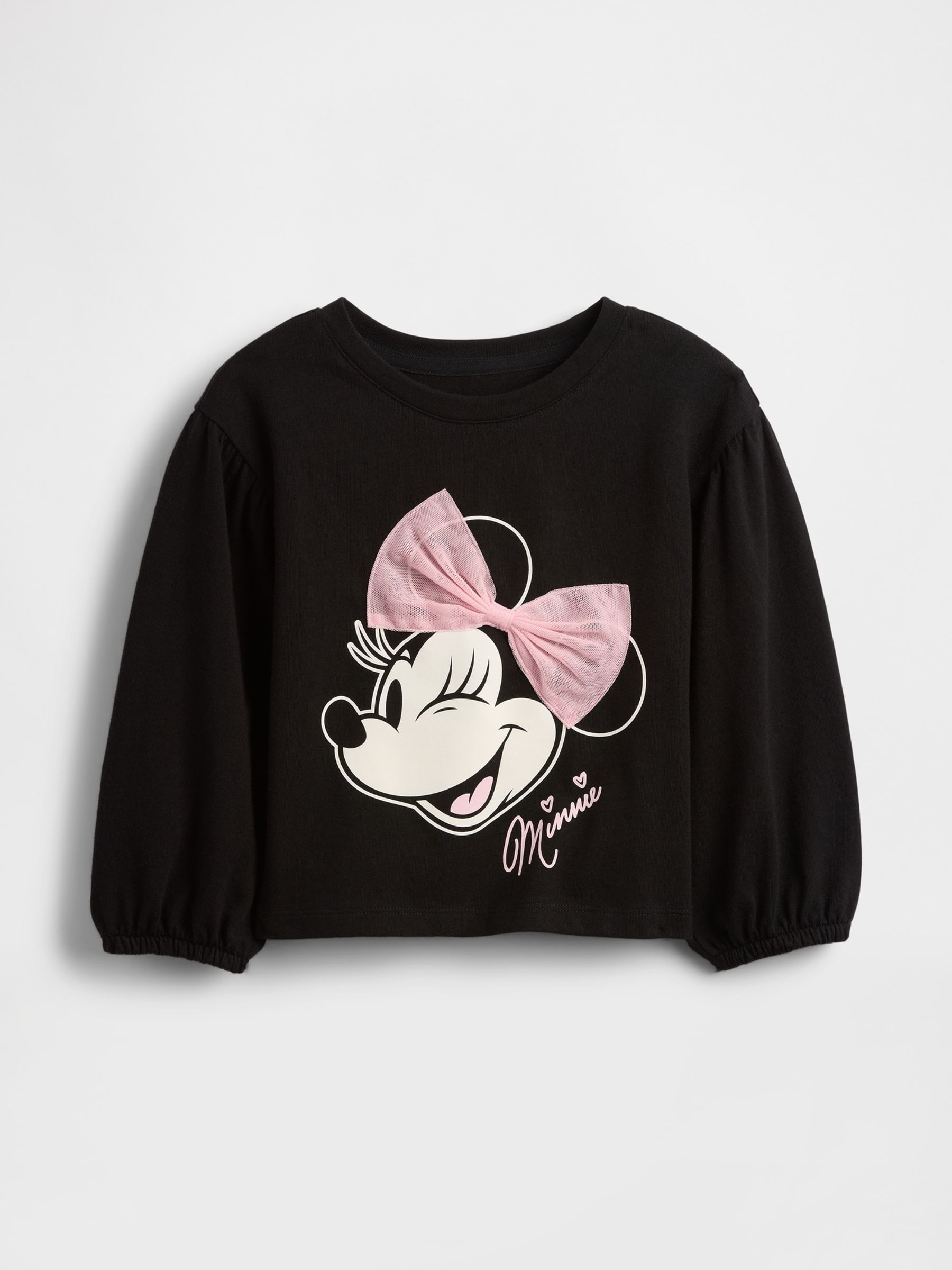 Black Disney Graphic T-Shirt (6mths-5yrs) - Image 1 of 2