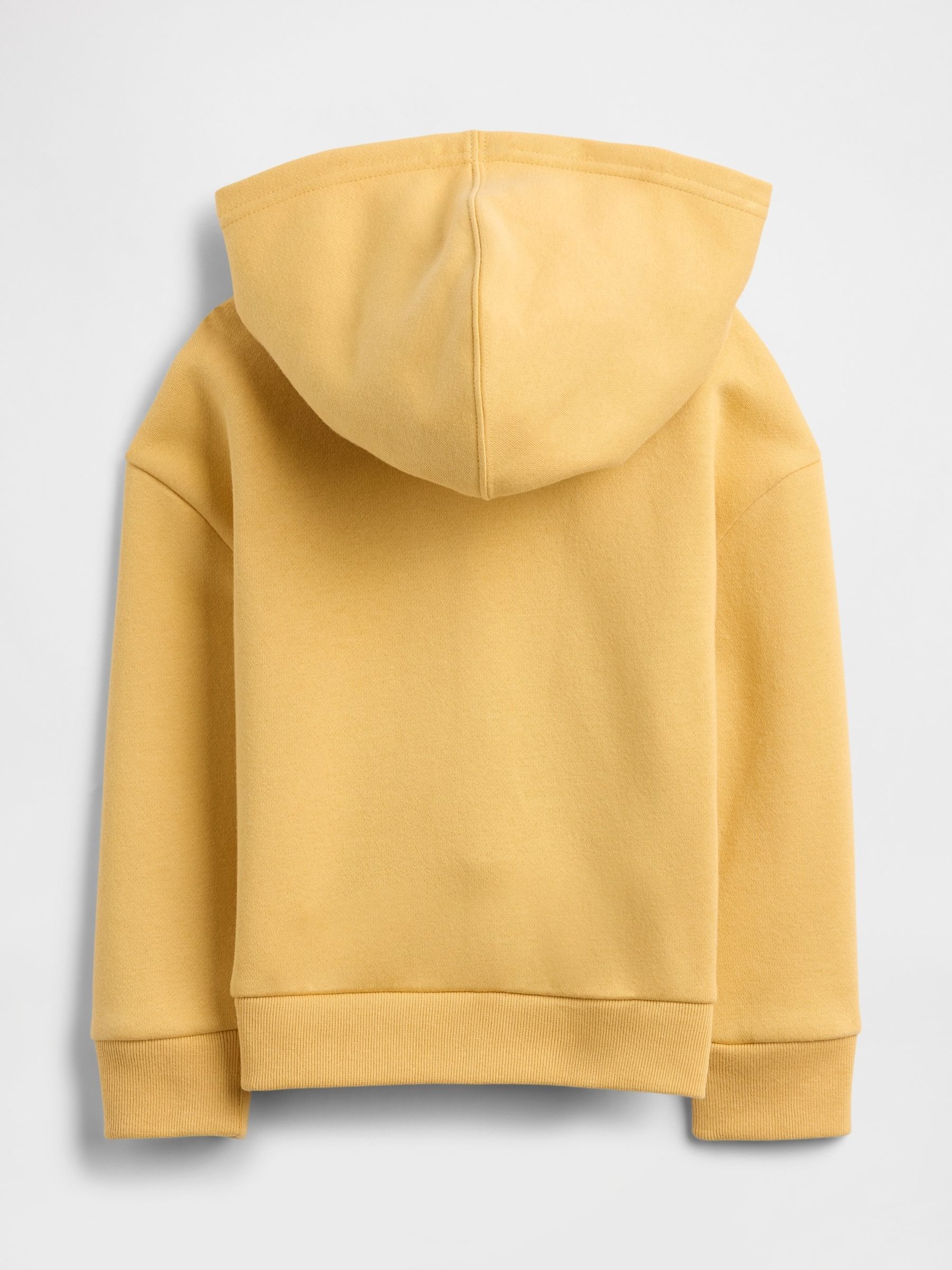 Yellow Logo Zip Hoodie (6mths-5yrs) - Image 2 of 3