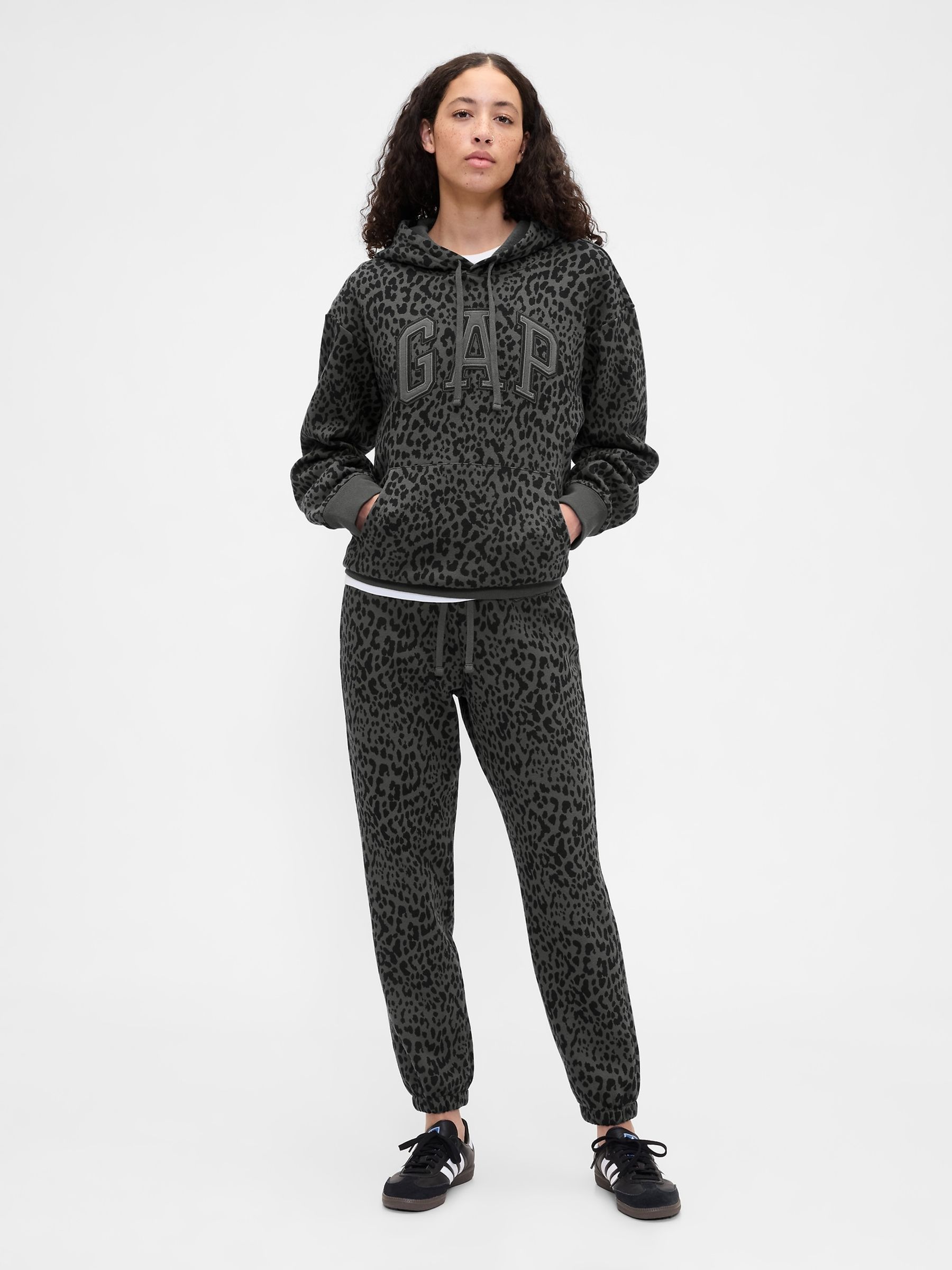 Grey Heritage Pullover Arch Logo Hoodie - Image 1 of 5