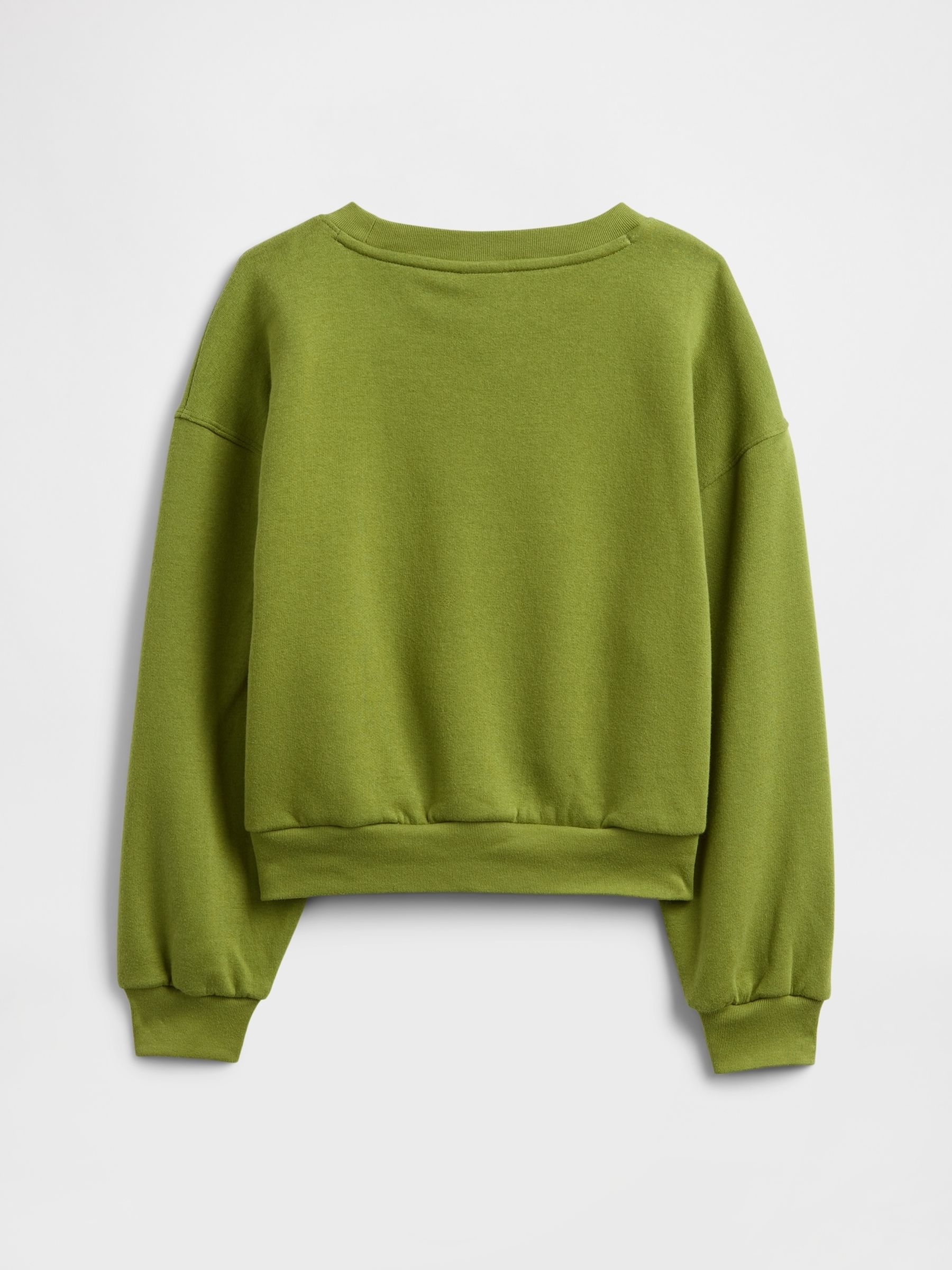 Green Oversized Graphic Sweatshirt (4-13yrs) - Image 2 of 3