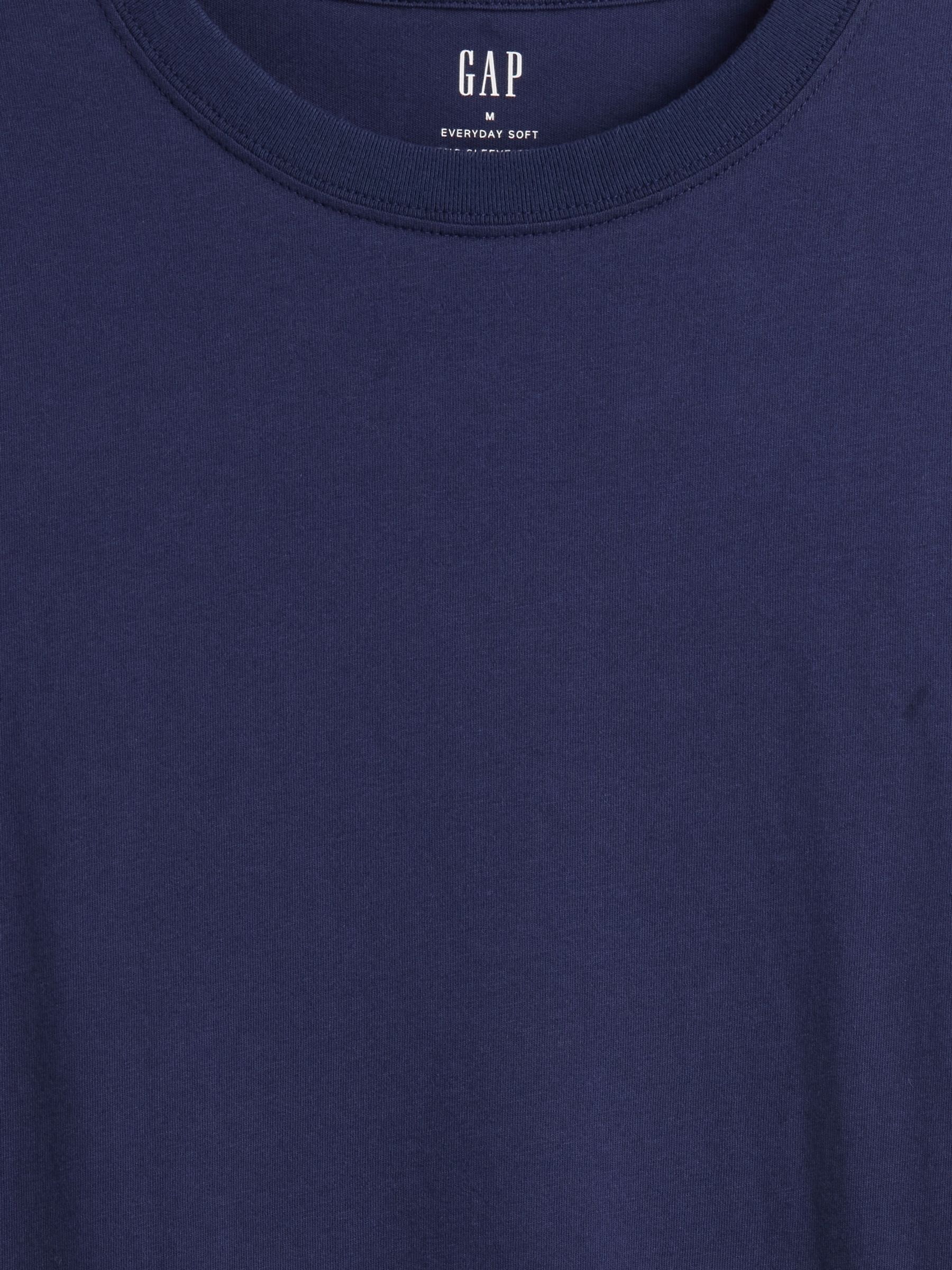 Blue Everyday Long Sleeve T-Shirt - Image 5 of 5