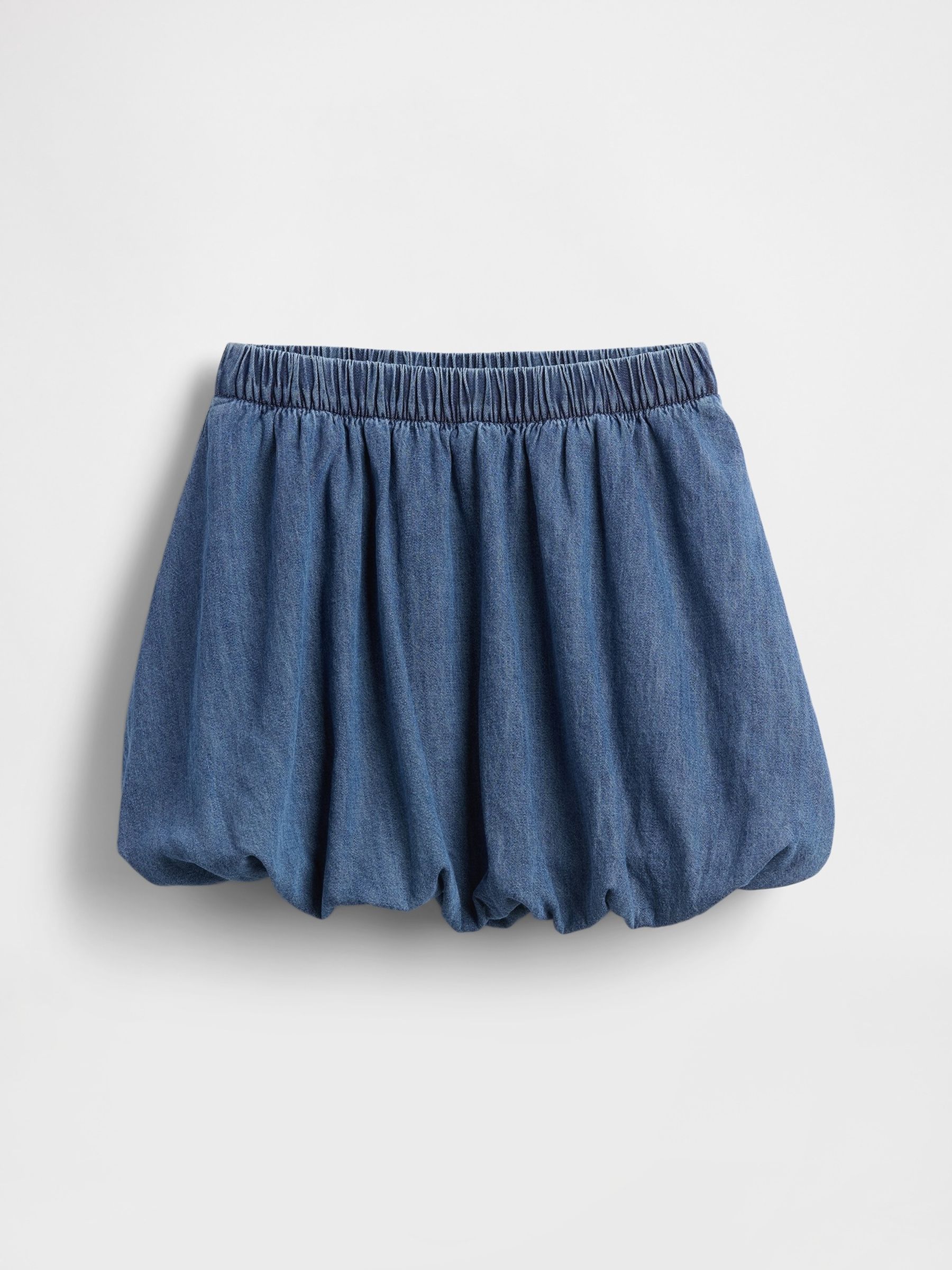 Blue Denim Bubble Skort (4-13yrs) - Image 3 of 4