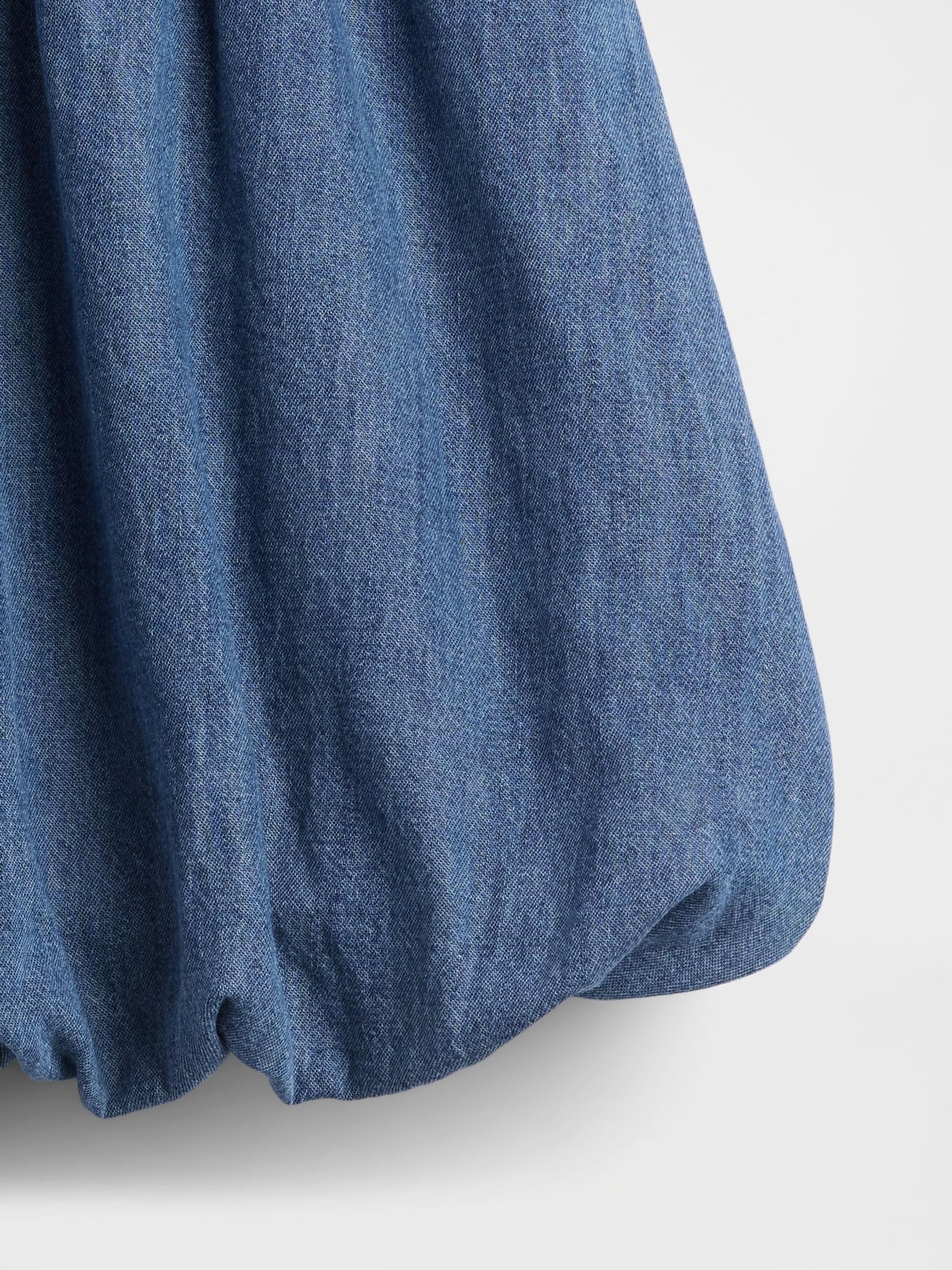 Blue Denim Bubble Skort (4-13yrs) - Image 4 of 4