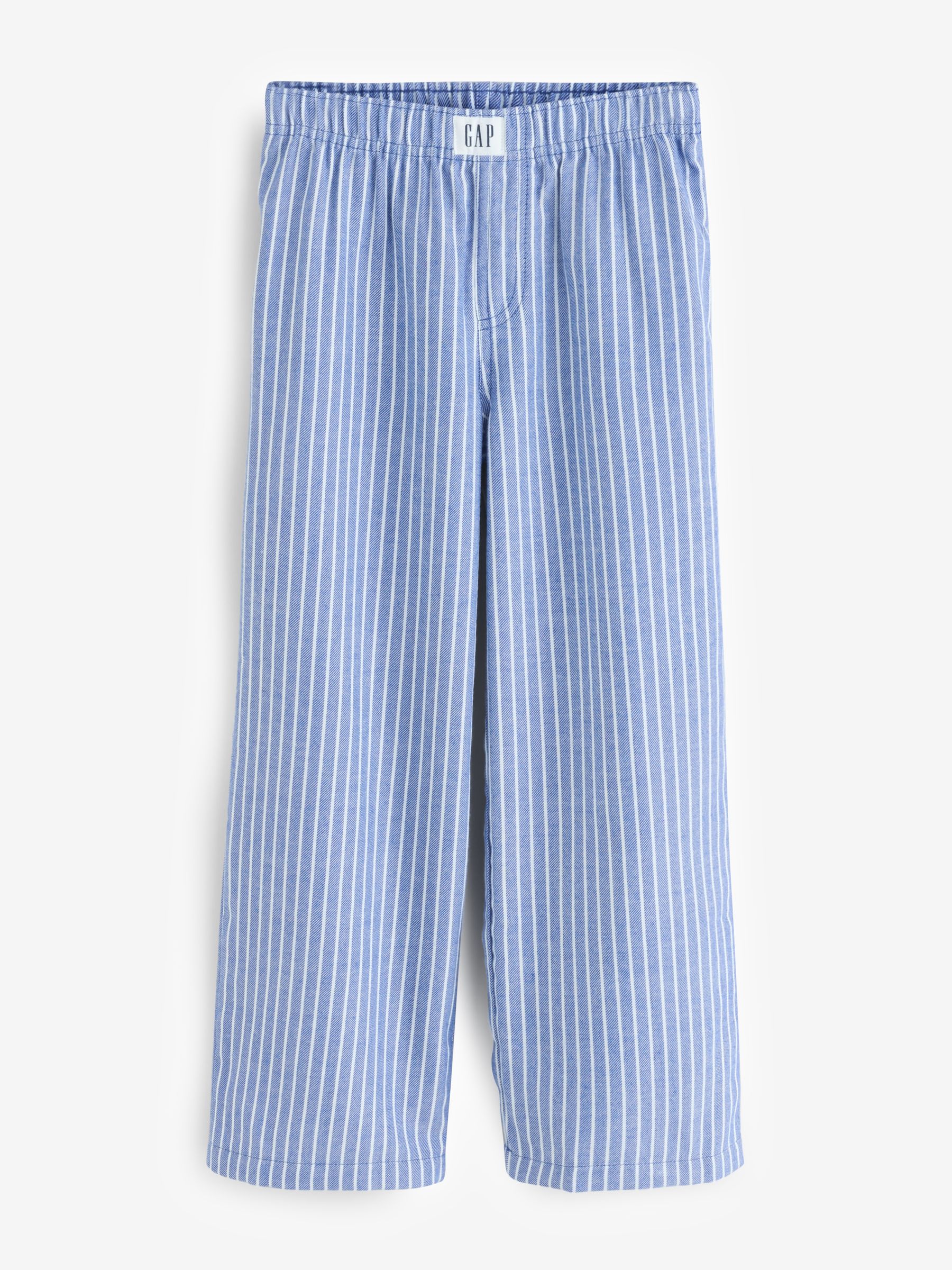 Blue Stripe Flannel Pyjama Trousers (6-13yrs) - Image 5 of 9