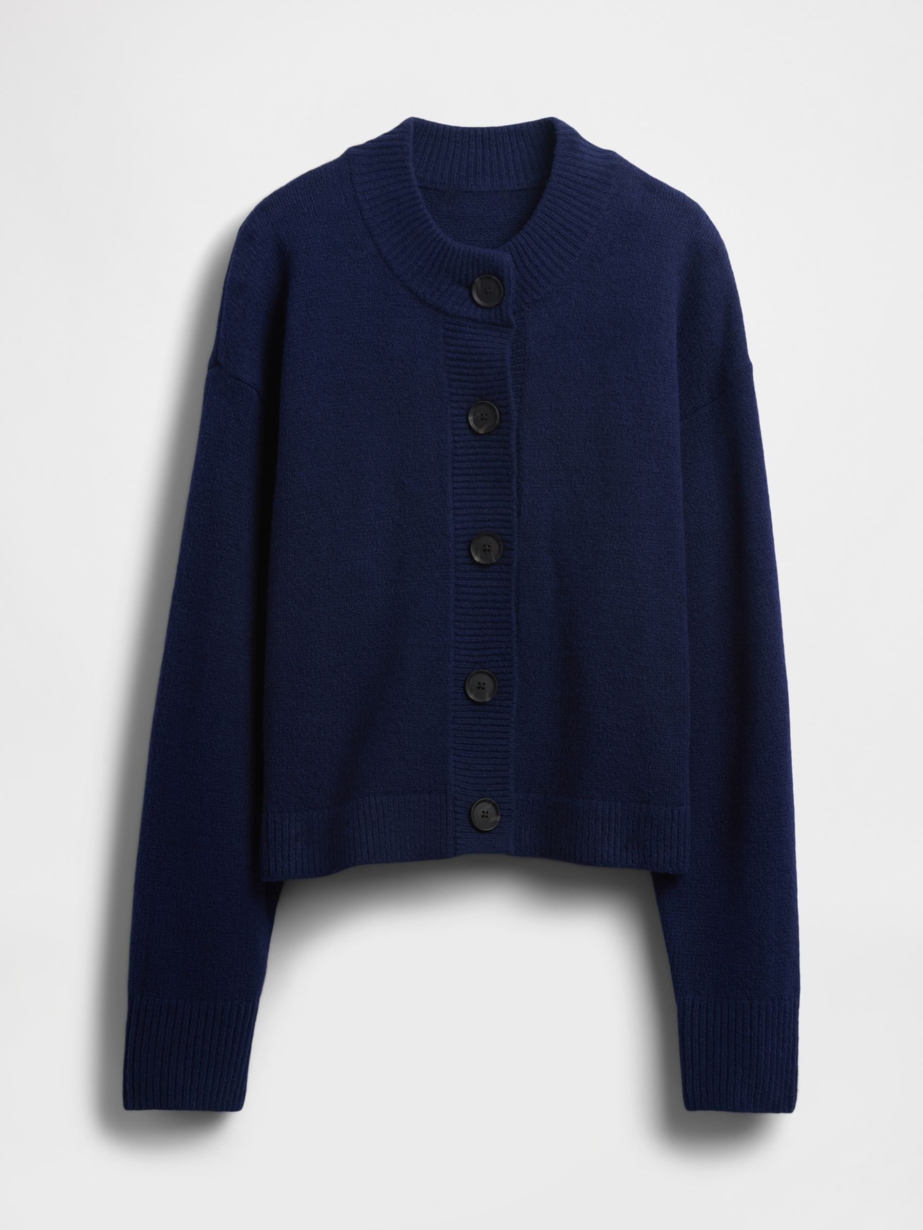 Navy Blue CashSoft Oversized Chunky Cardigan - Image 1 of 2
