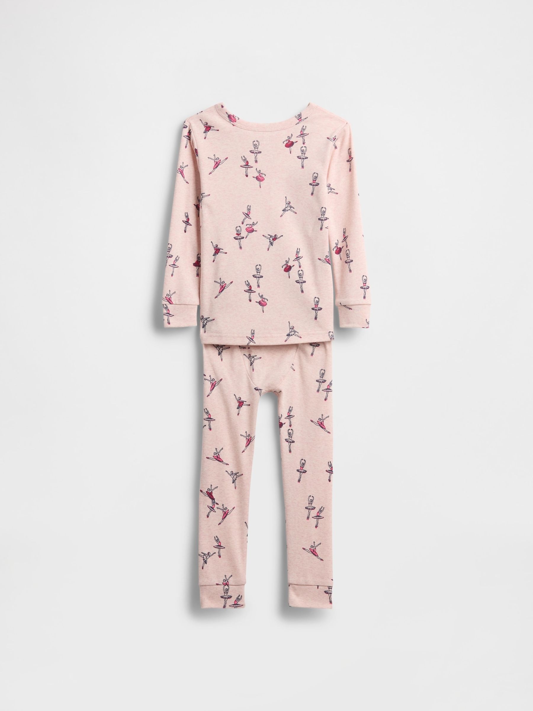 Pink Brushed Cotton Pyjamas Set (6mths-5yrs) - Image 2 of 2