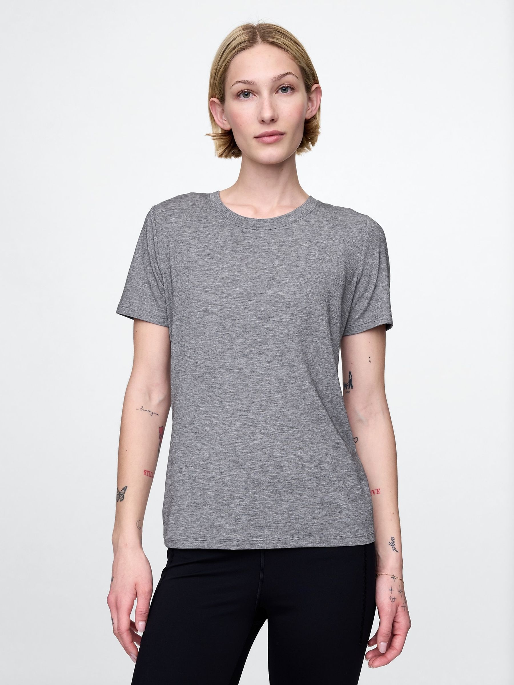 Grey Breathe T-Shirt - Image 1 of 2
