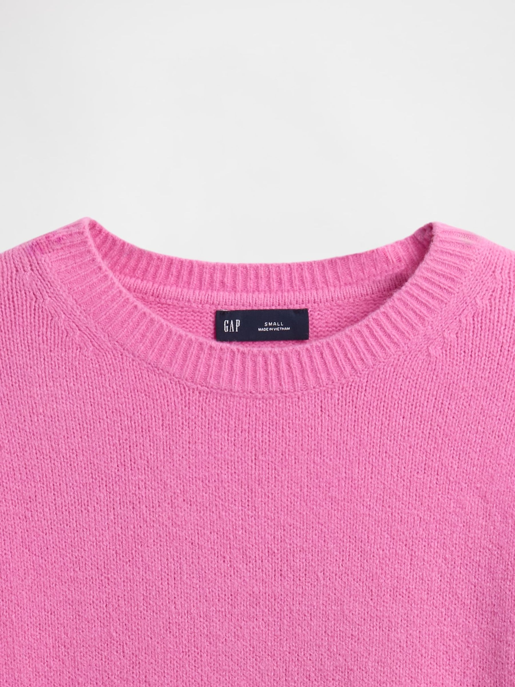 Pink Soft Touch Crew Neck Jumper - Image 4 of 4