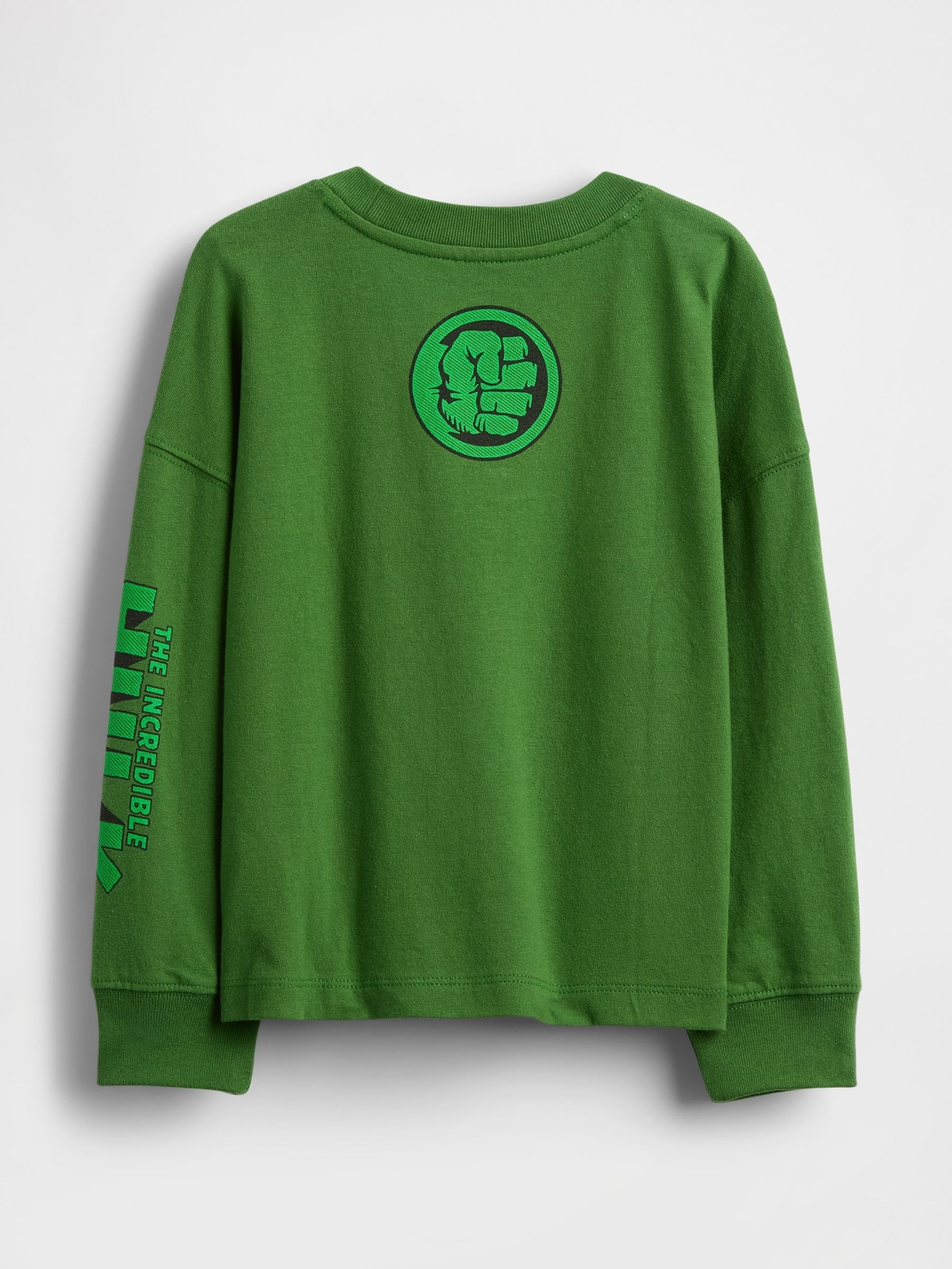 Green Marvel Graphic T-Shirt (6mths-5yrs) - Image 2 of 2