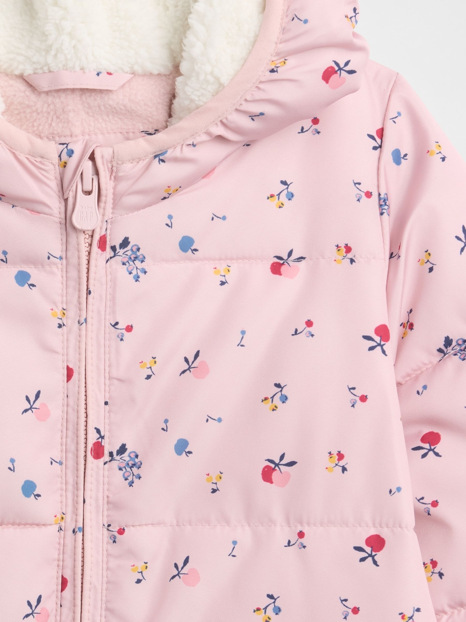 Pink All-In-One Snowsuit (Newborn-24mths) - Image 3 of 3