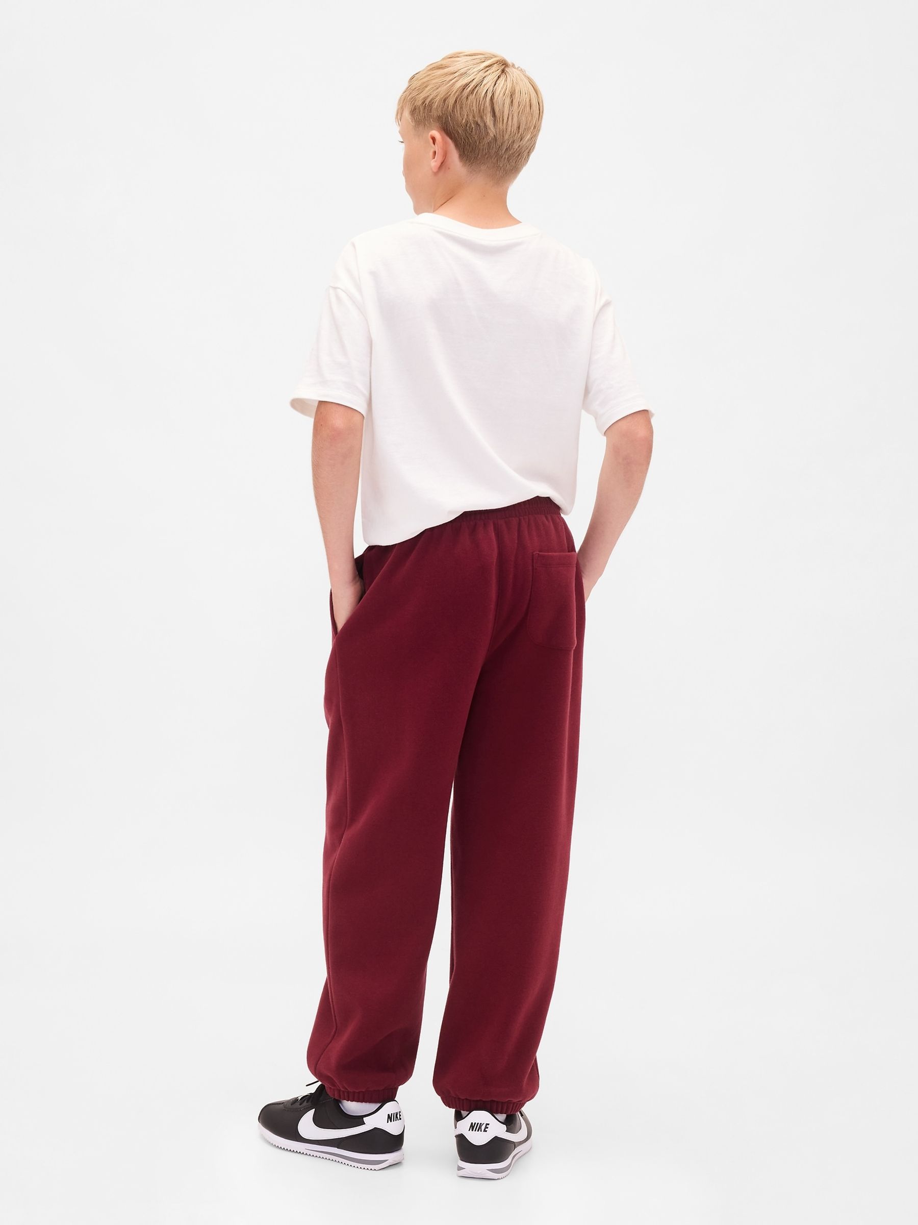 Red VintageSoft Baggy Joggers (4-13yrs) - Image 2 of 4