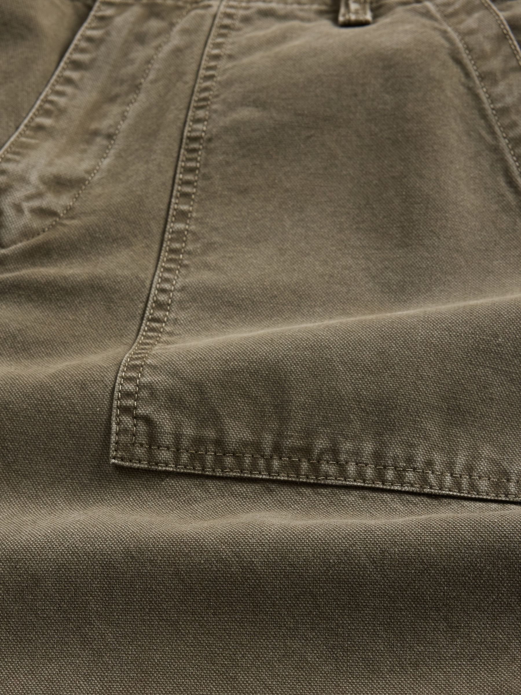 Brown Canvas Baggy Carpenter Jeans - Image 6 of 6