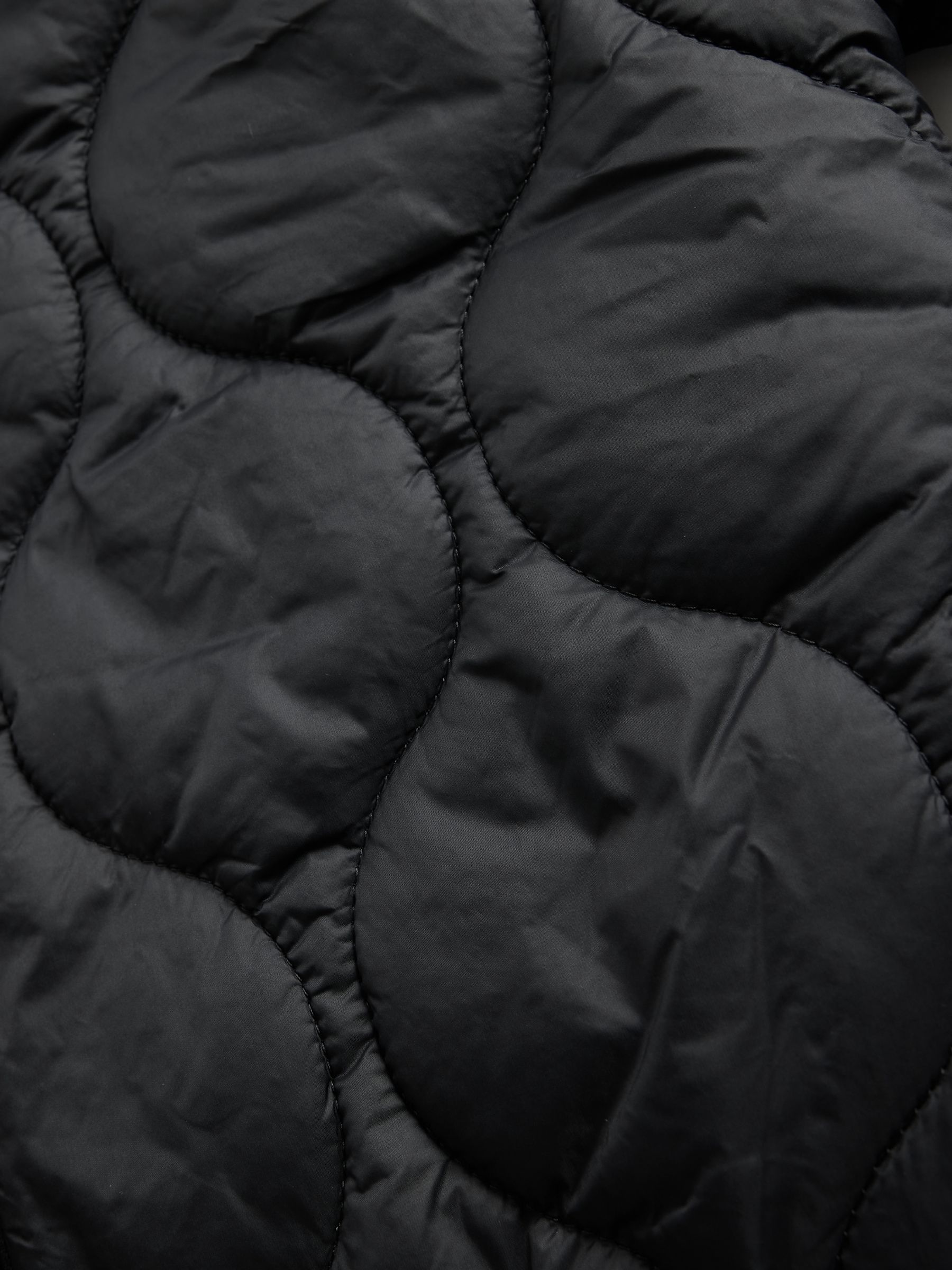 Black Lightweight Quilted Puffer Jacket - Image 5 of 6