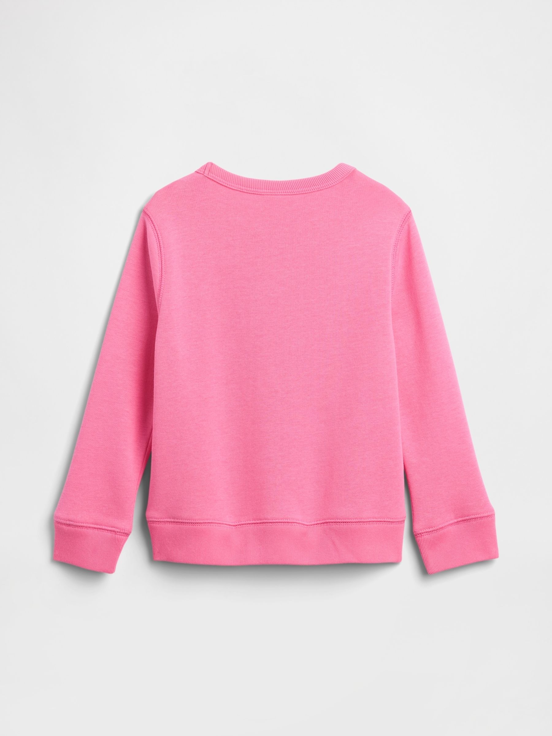 Pink Logo Crew Neck SweatShirt (6mths-5yrs) - Image 2 of 3