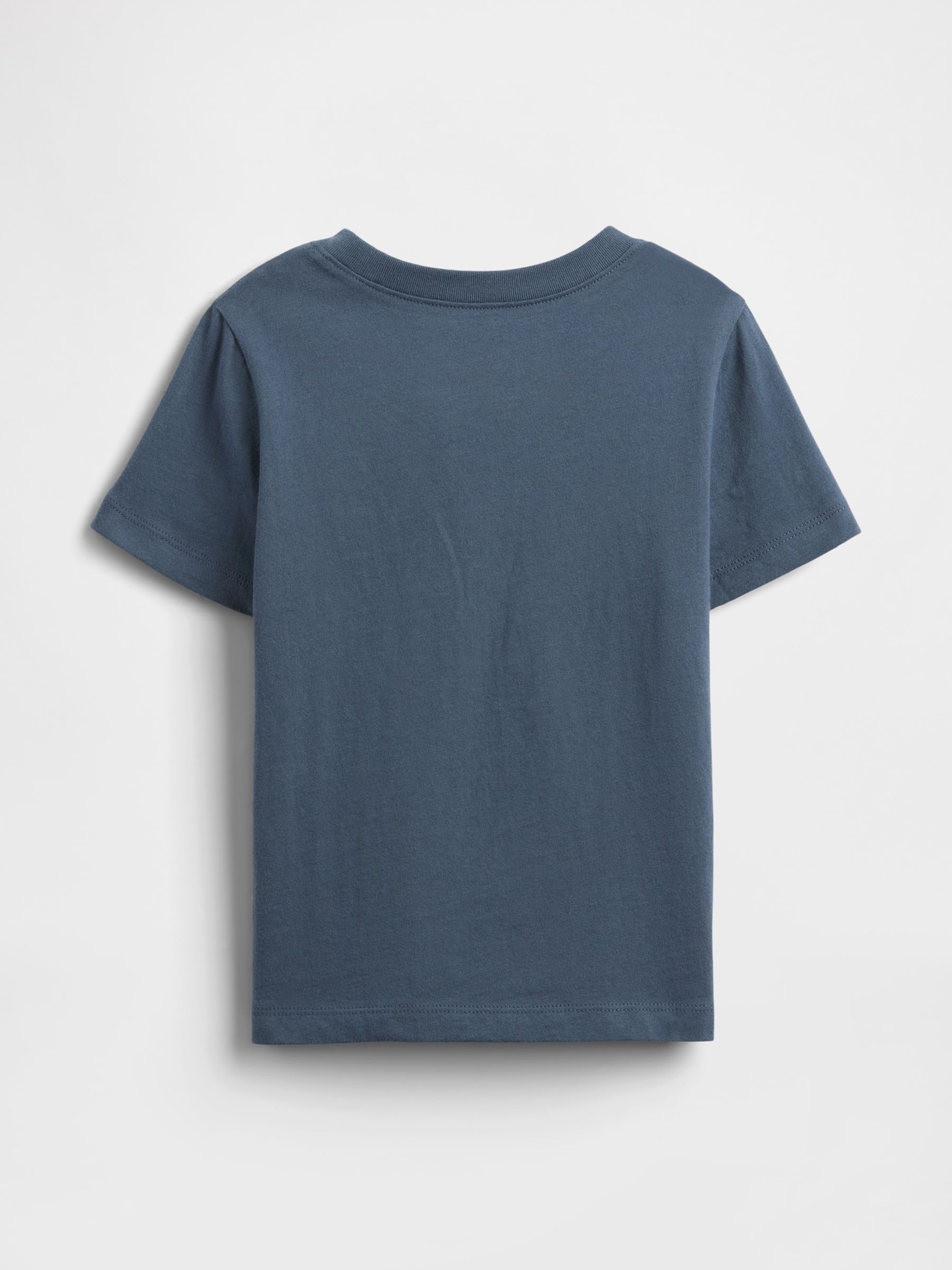 Blue Disney Logo Crew Neck T-Shirt (6mths-5yrs) - Image 2 of 3