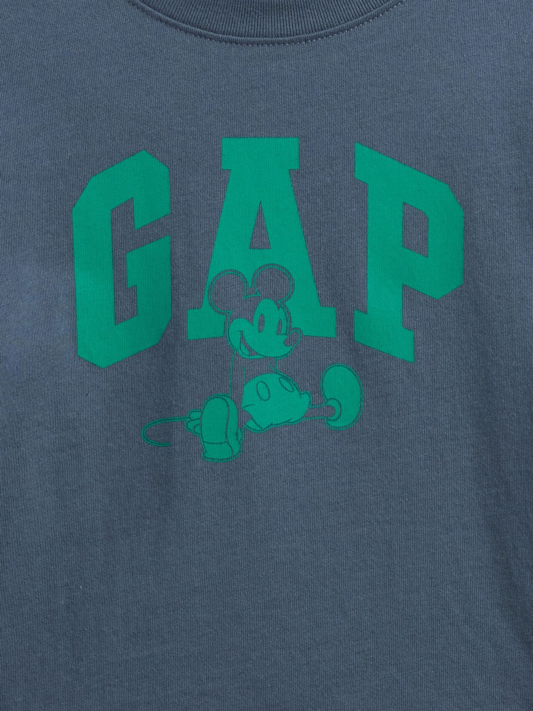 Blue Disney Logo Crew Neck T-Shirt (6mths-5yrs) - Image 3 of 3