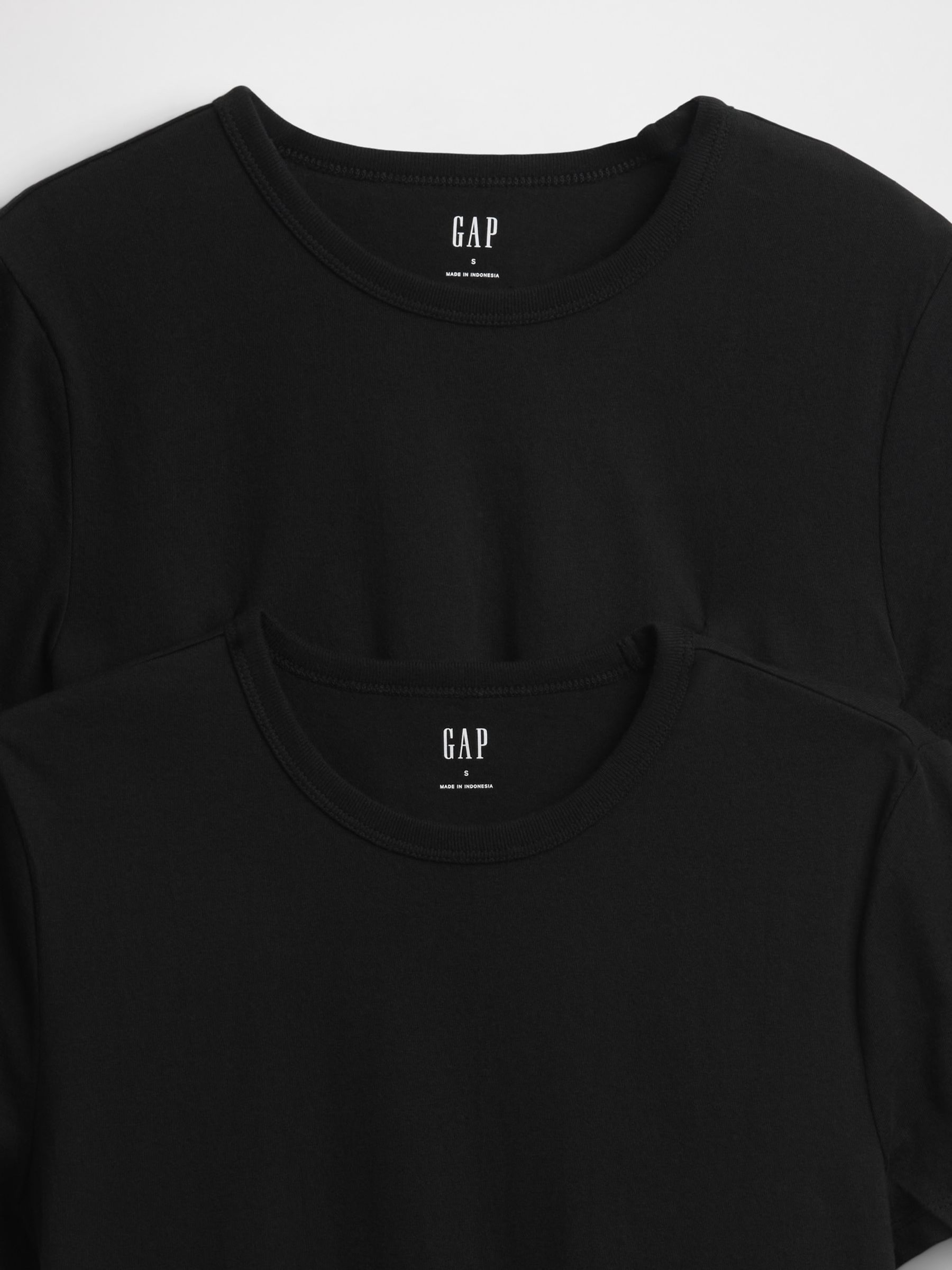Black Favourite Crew Neck T-Shirts 2 Pack - Image 4 of 4