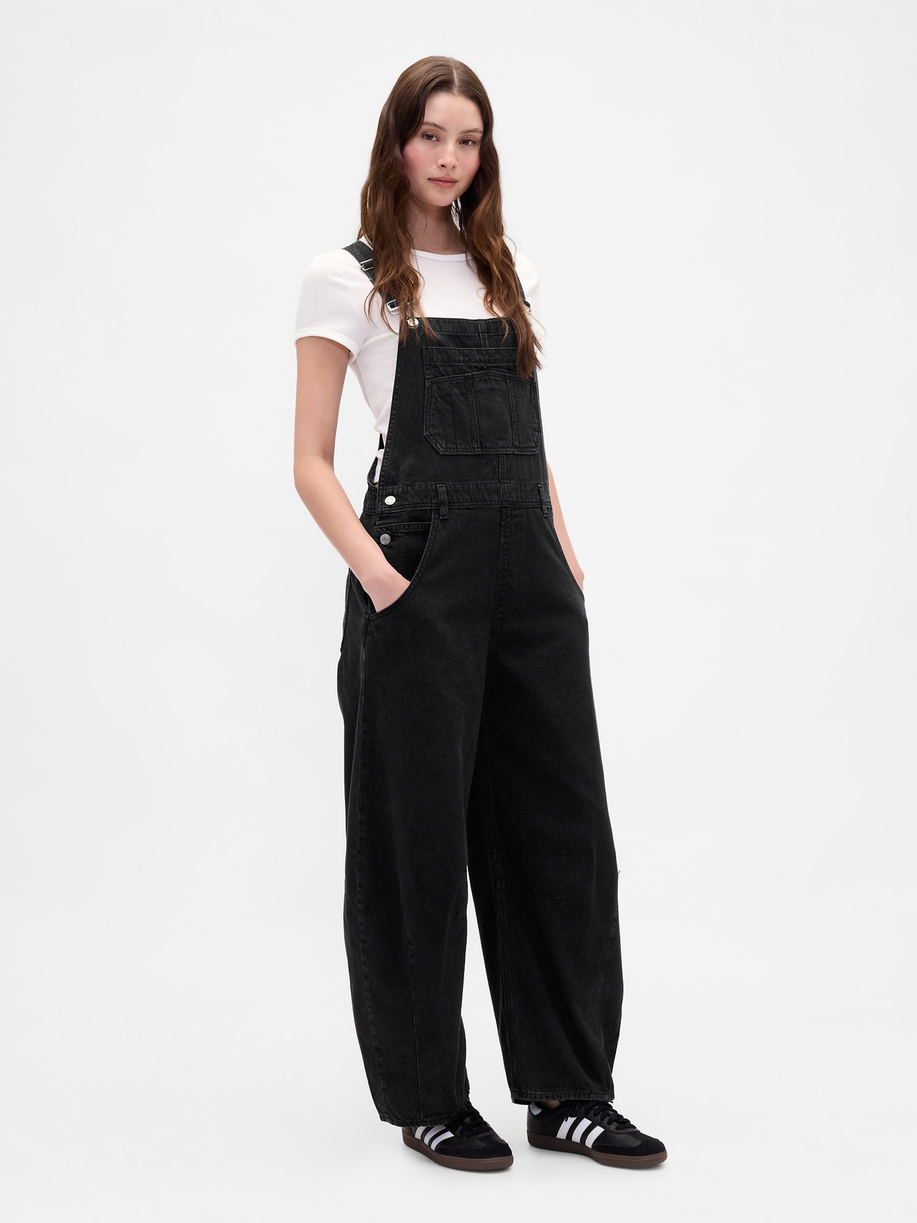 Black All-In-One Horseshoe Dungarees - Image 5 of 6
