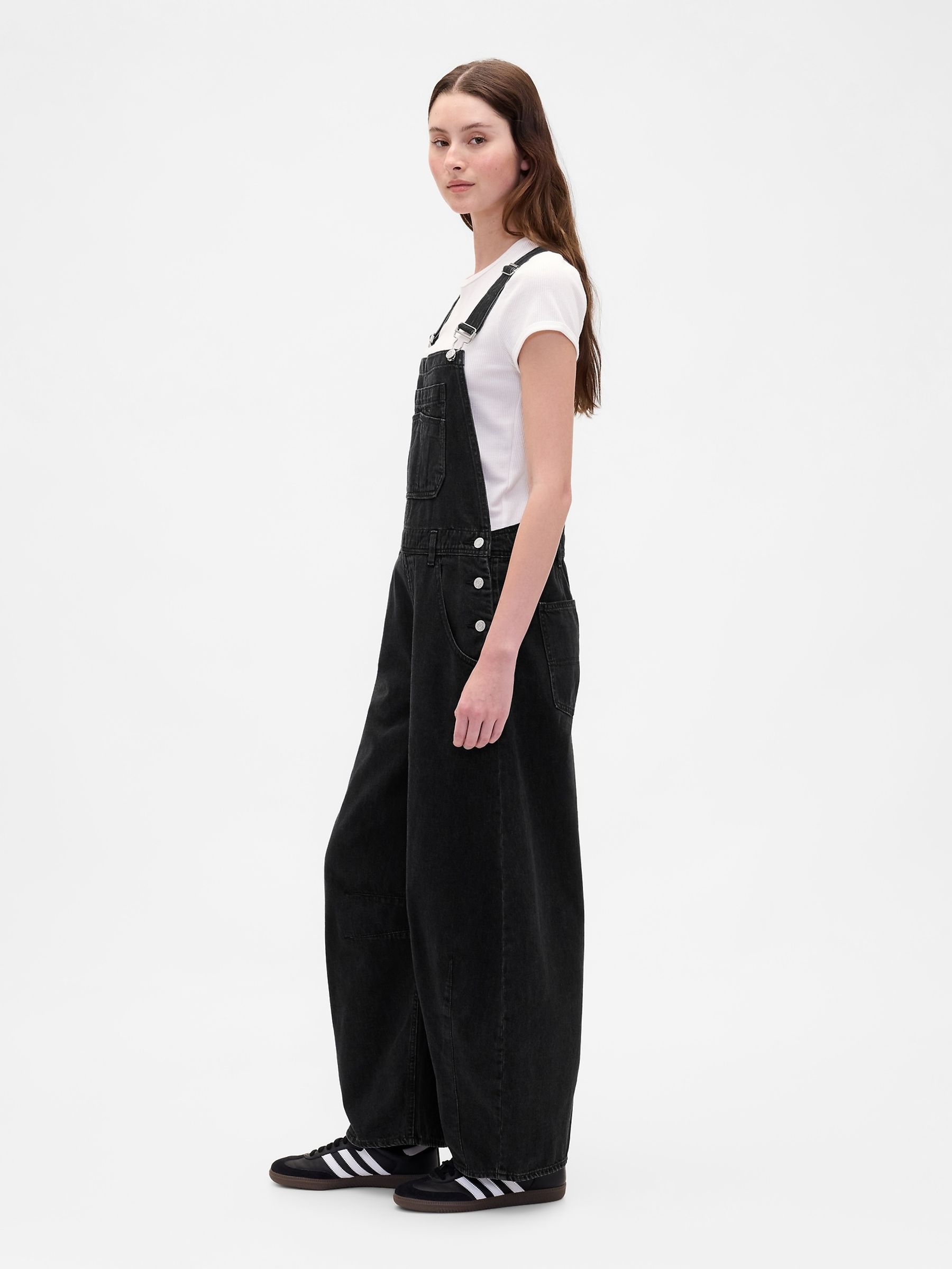 Black All-In-One Horseshoe Dungarees - Image 6 of 6
