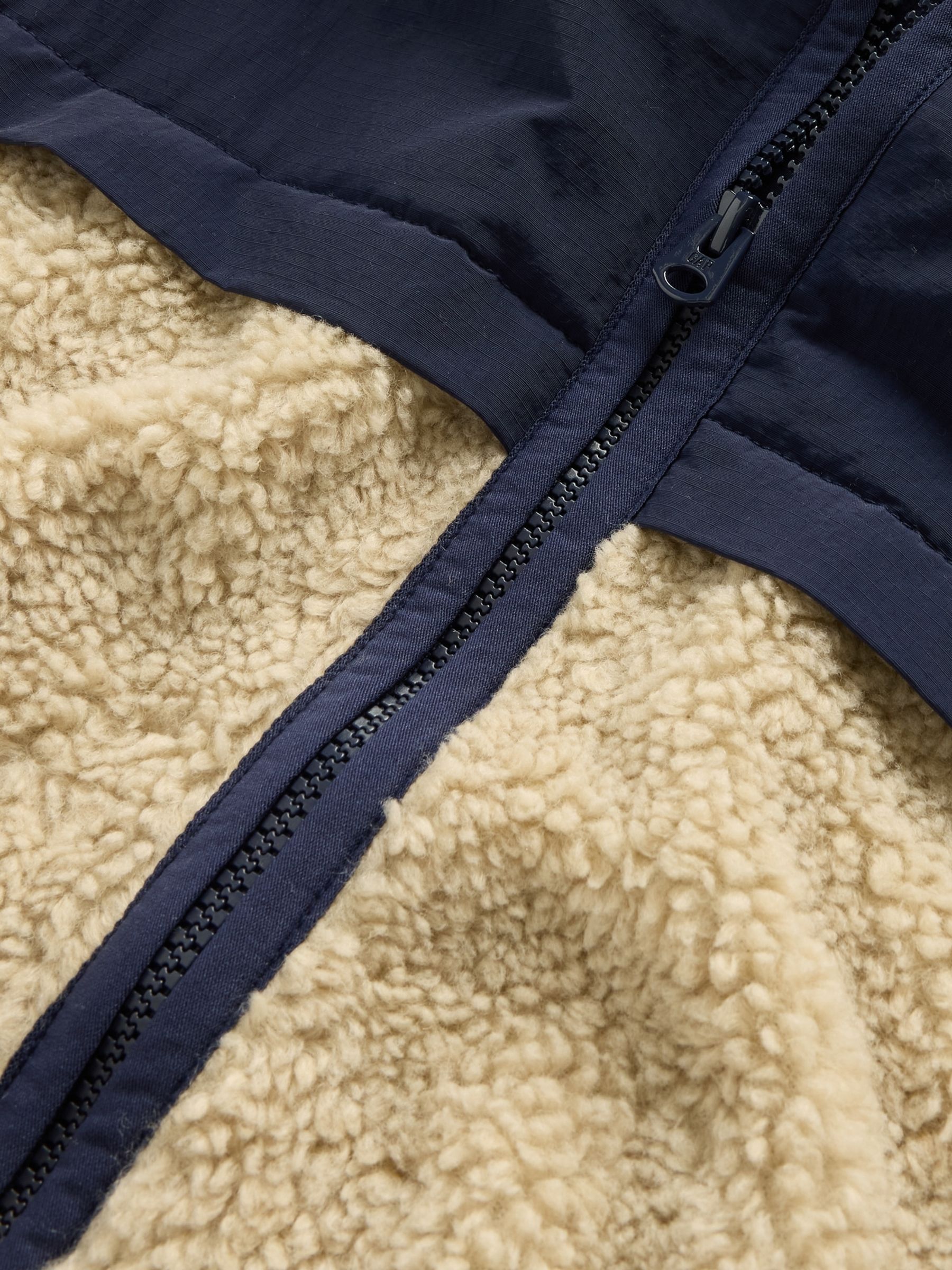 Beige Sherpa Jacket - Image 6 of 6