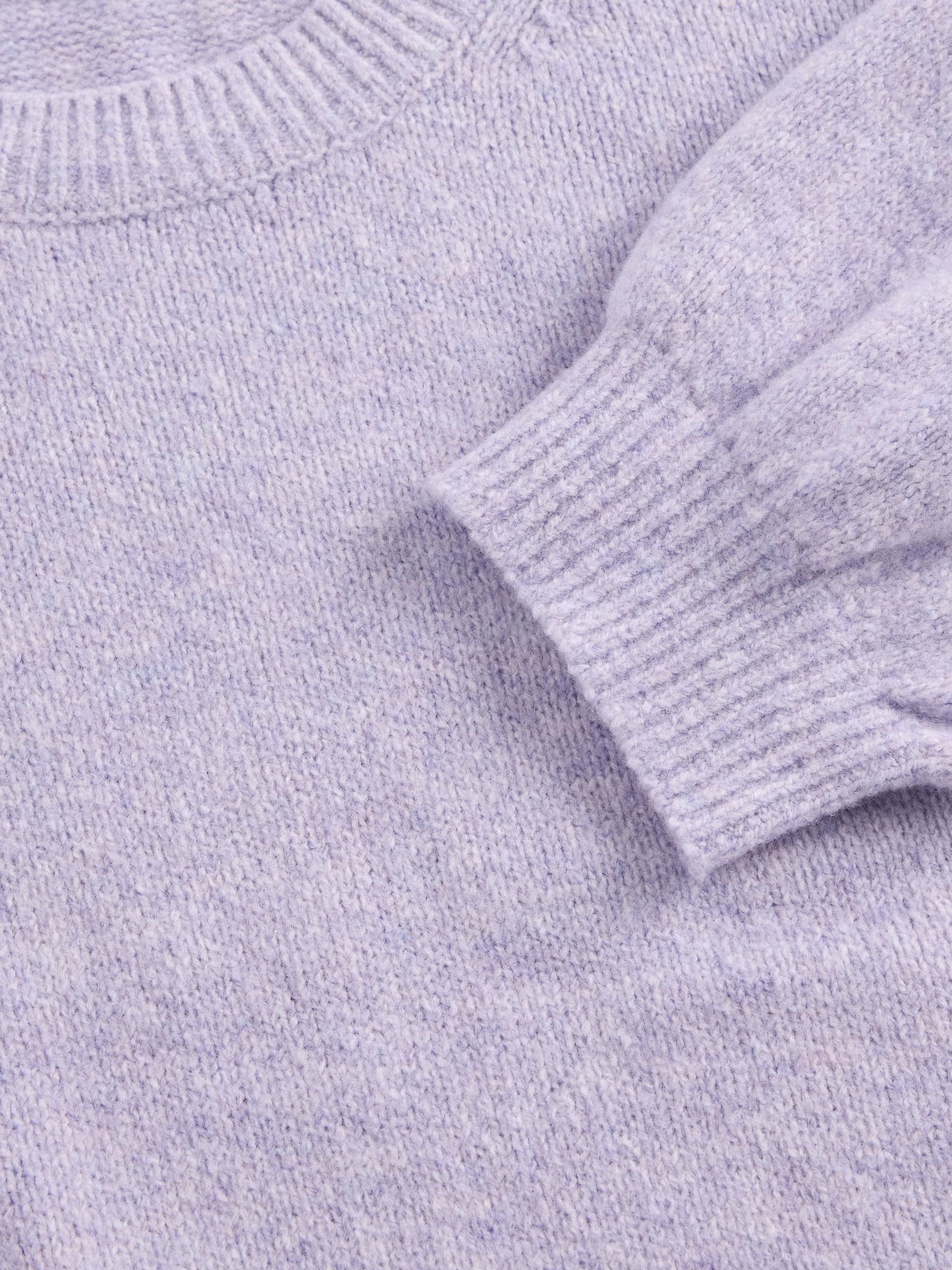 Purple CashSoft Crew Neck Jumper - Image 2 of 2