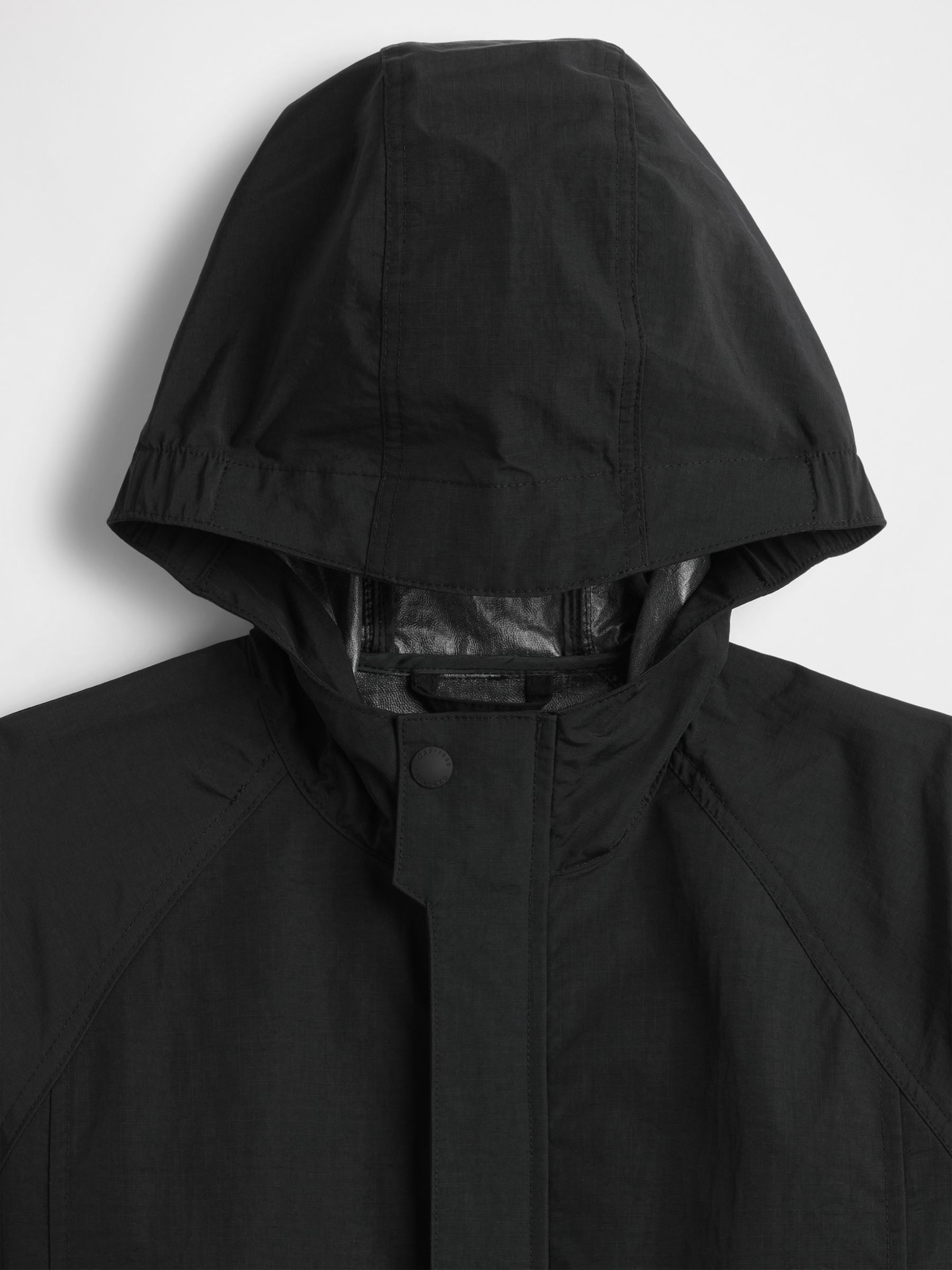 Black Rain Jacket (4-13yrs) - Image 5 of 5