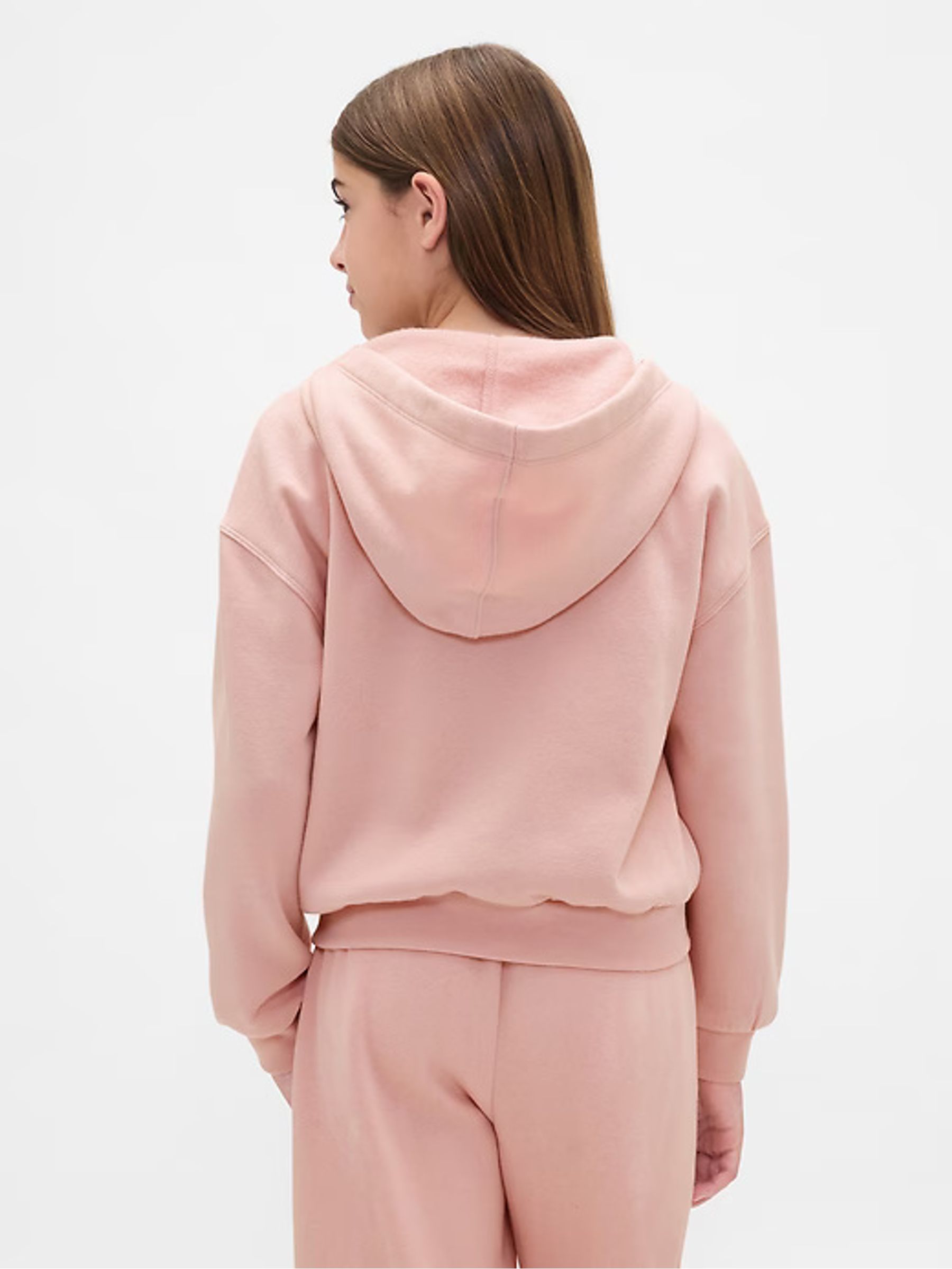 Pink Vintage Soft Arch Logo Hoodie (4-13yrs) - Image 5 of 7